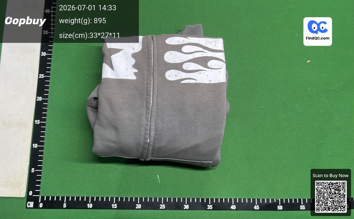 Collection of Large Logo Washed Cotton Hoodies for Men and Women QC