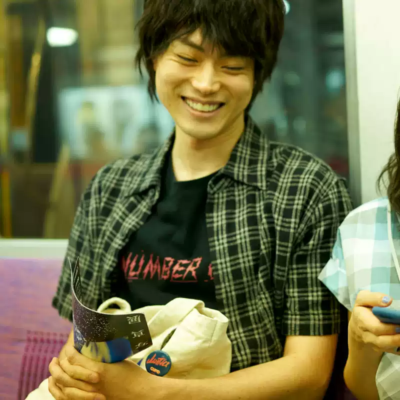 Sugoda Jianhui's Same Number Girl Rock Band T-Shirt Movie Bouquet-Like Love Loose Short-Sleeved Trendy