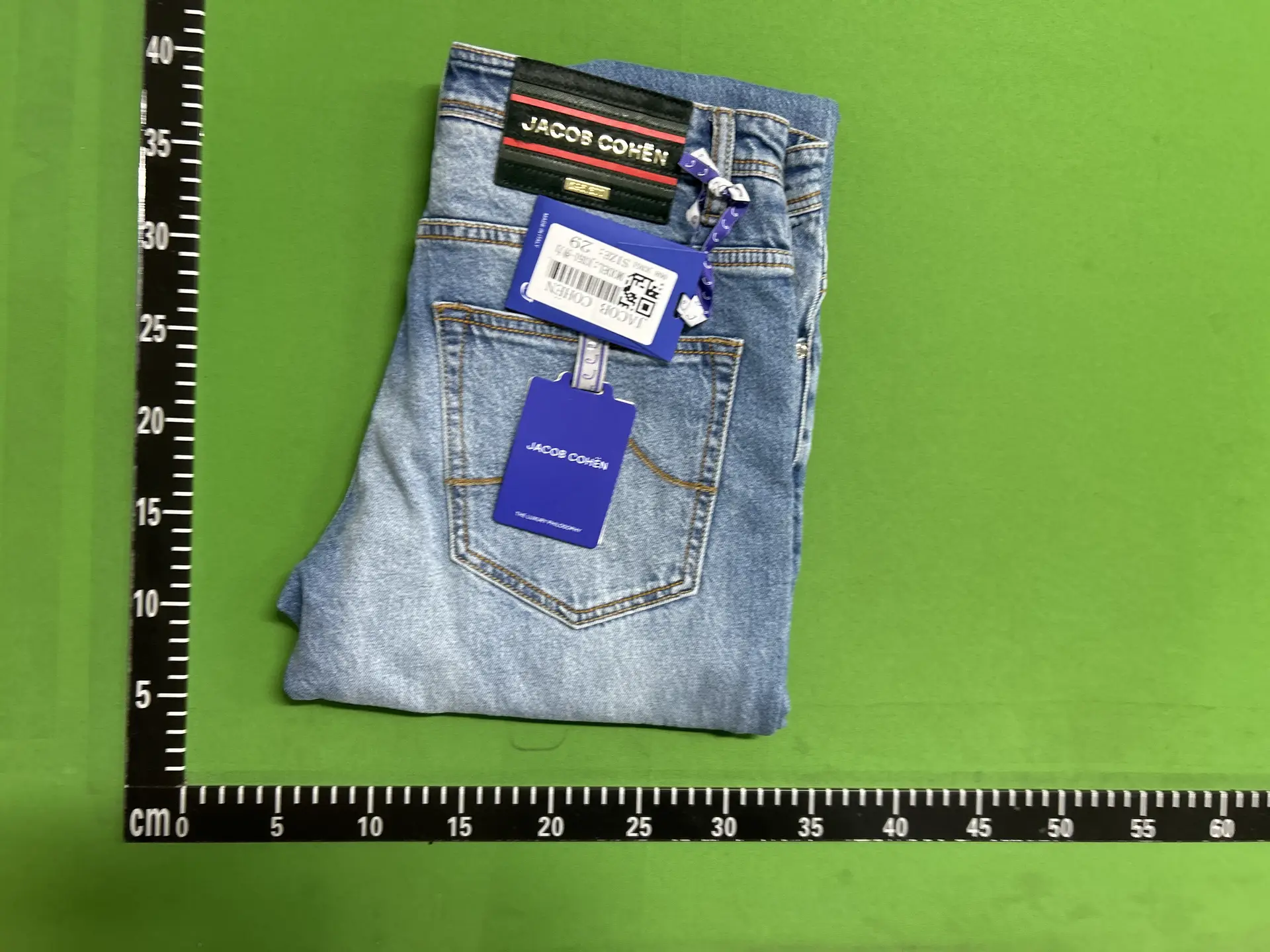 JACOB COHEN jeans 2026 spring/summer thin new comfortable British embroidery straight leg men's casual pants 29-40
