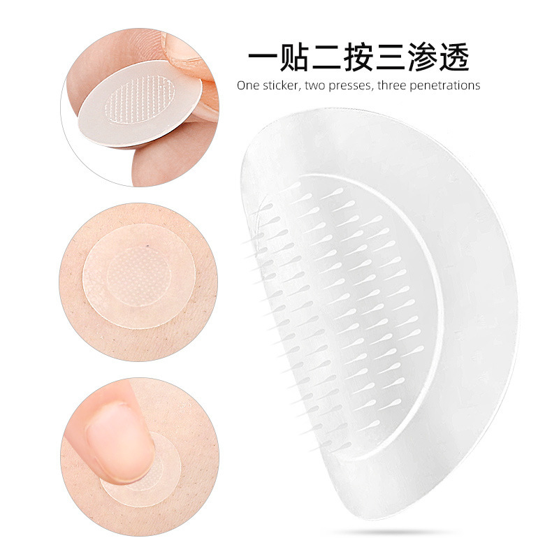 Cross-Border Hot Selling Micro-Needle Acne Patch Soluble Microcrystalline Invisible Patch Skin Can Be Used Day and Night Use Microcrystalline Patch