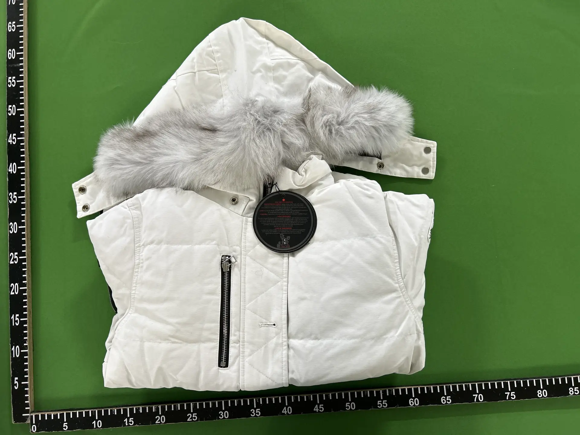 Canadian High Luxury Classic Down jacket Men's and Women's Silver Fox Large Fur Collar Outdoor parka Heattech Goose Down Outwear Fashion
