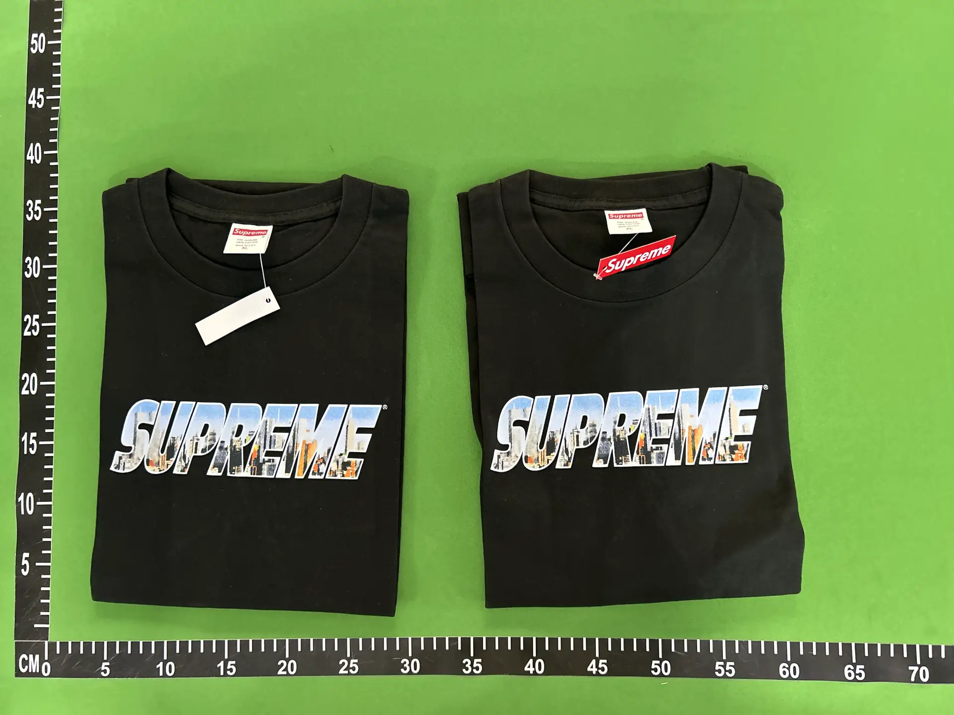 23ss Summer Trendy Brand Gotham Tee Gotham Street View Building Logo Short-sleeved T-shirt for Men and Women Couple