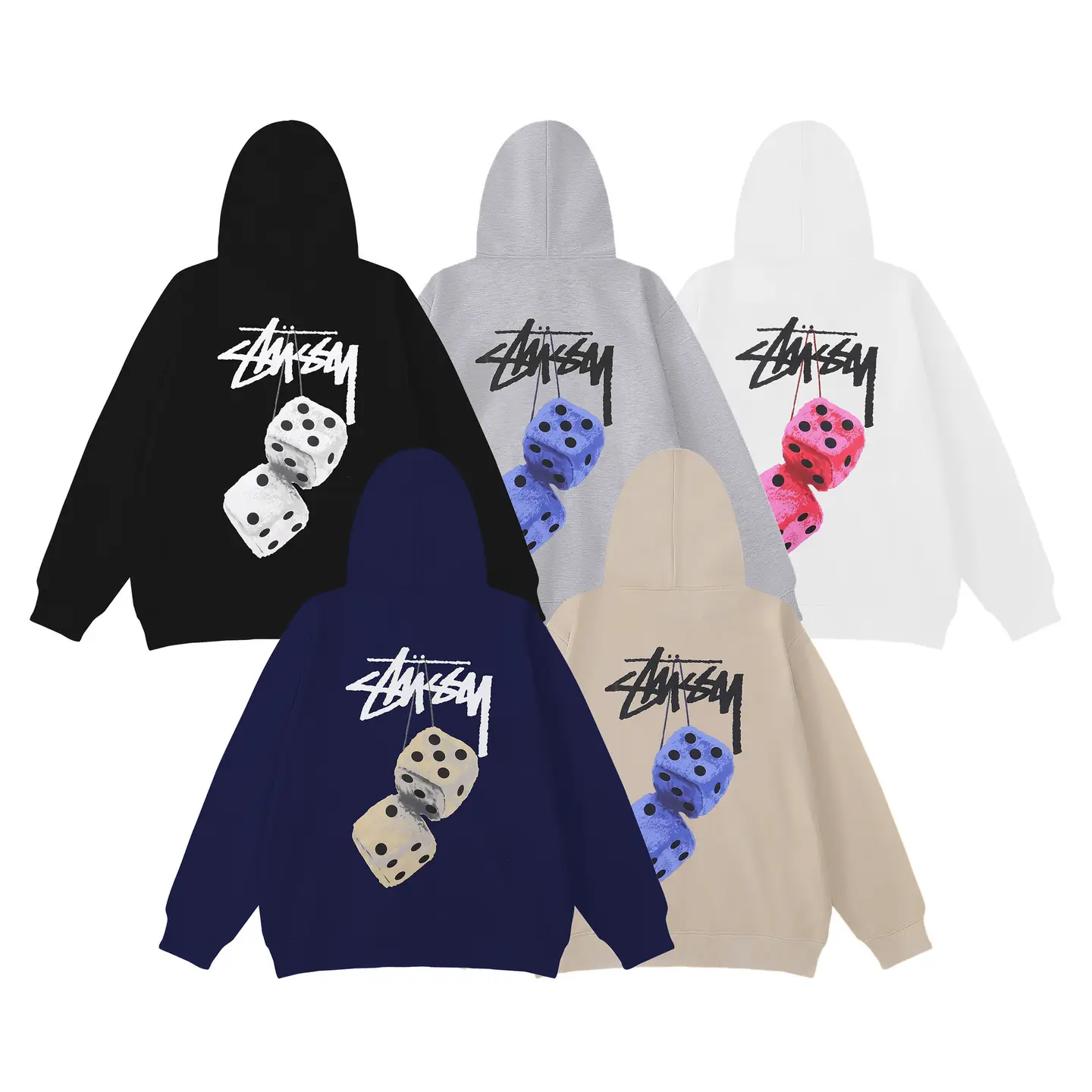 2023 spot cross-border e-commerce Europe and the United States letters parade printing terry hooded men and women's models fashion ride sweater