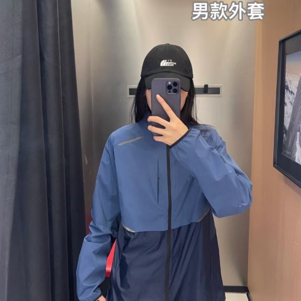 Running Clothing for Men and Women, Breathable Sun Protection Clothing, Skin Jacket, Ketcore Sun Protection Sports Fitness Hooded Black Jacket