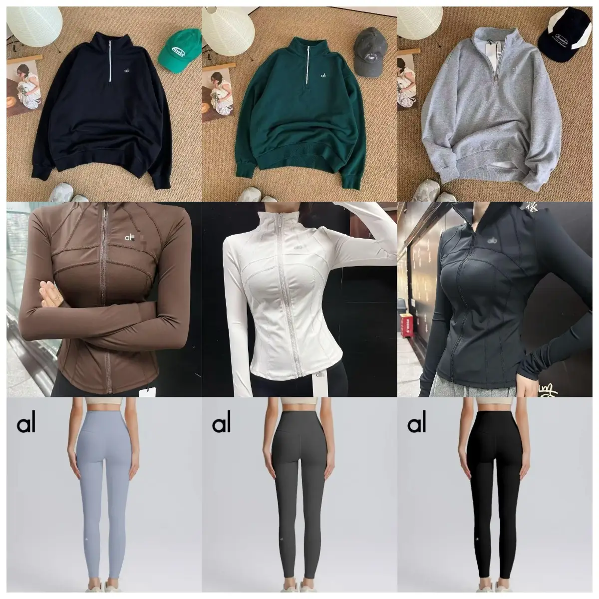 TC08 Spring and Autumn Yoga Sports Leisure Loose Zipper Women's Hoodie Versatile Sweatshirt cardigan Couple Coat WhatsApp+86 185 6795 5052