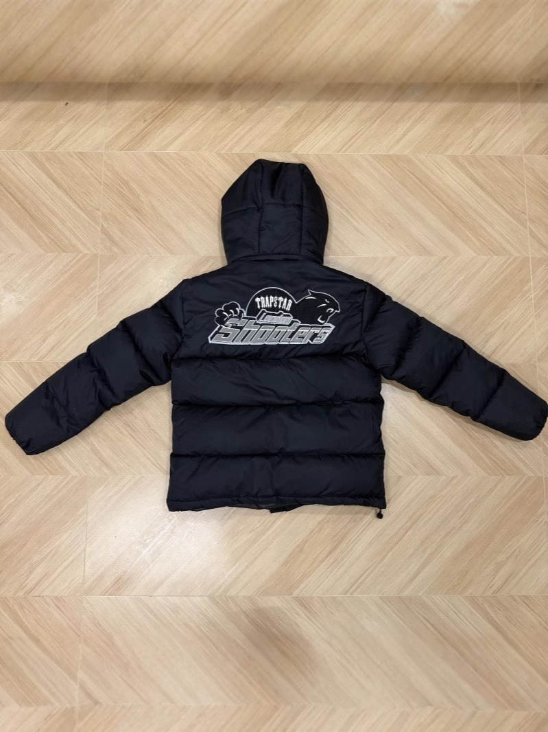 Cross-Border Foreign Trade Trapstar New Winter Fashion Brand Windproof Cotton Jacket Thickened Couple's Versatile Hooded Warm Coat QC-foto från 1688 på Qualit.ly