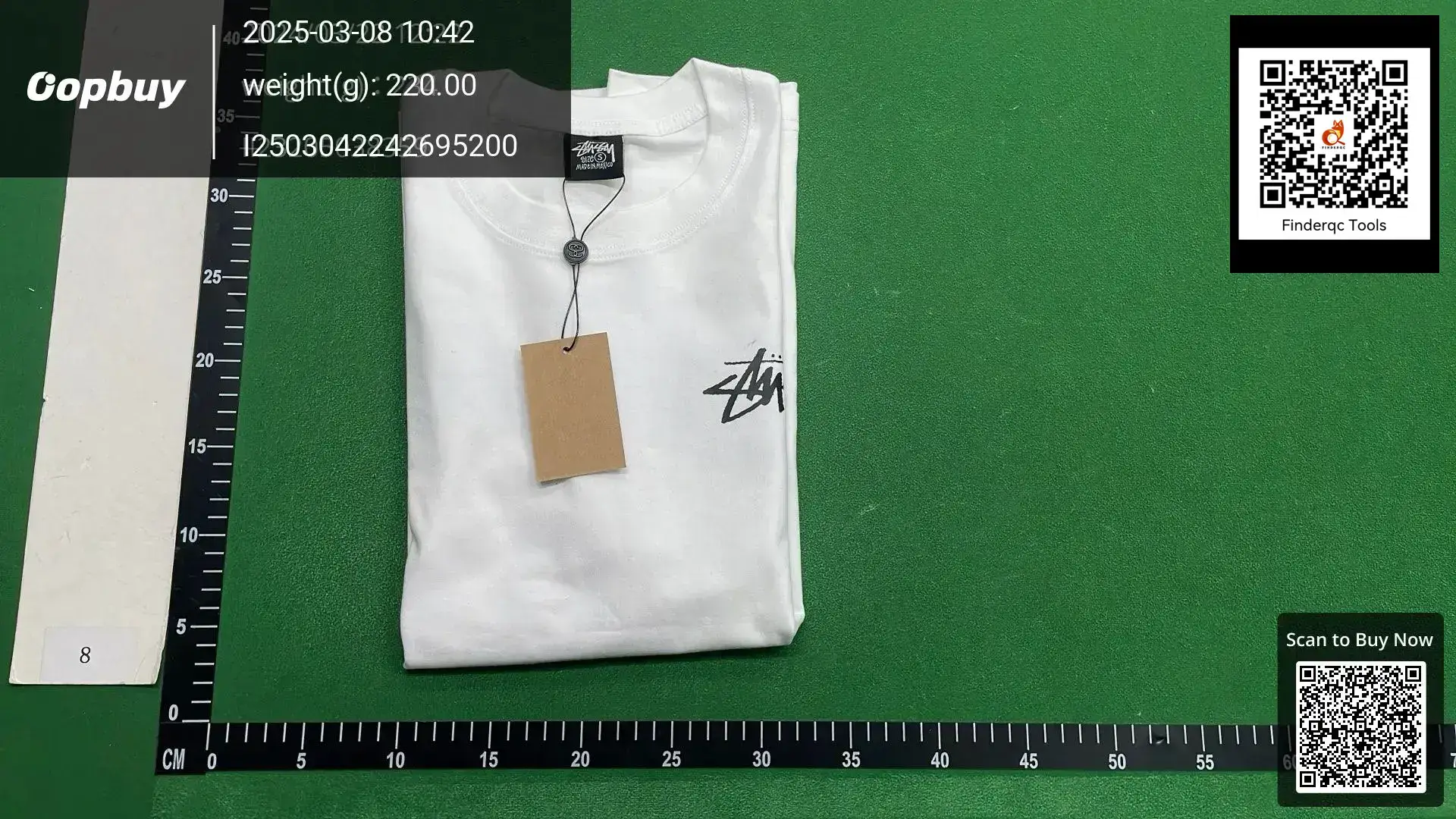 Stussy Classic World Cruise Short Sleeve T-Shirt White