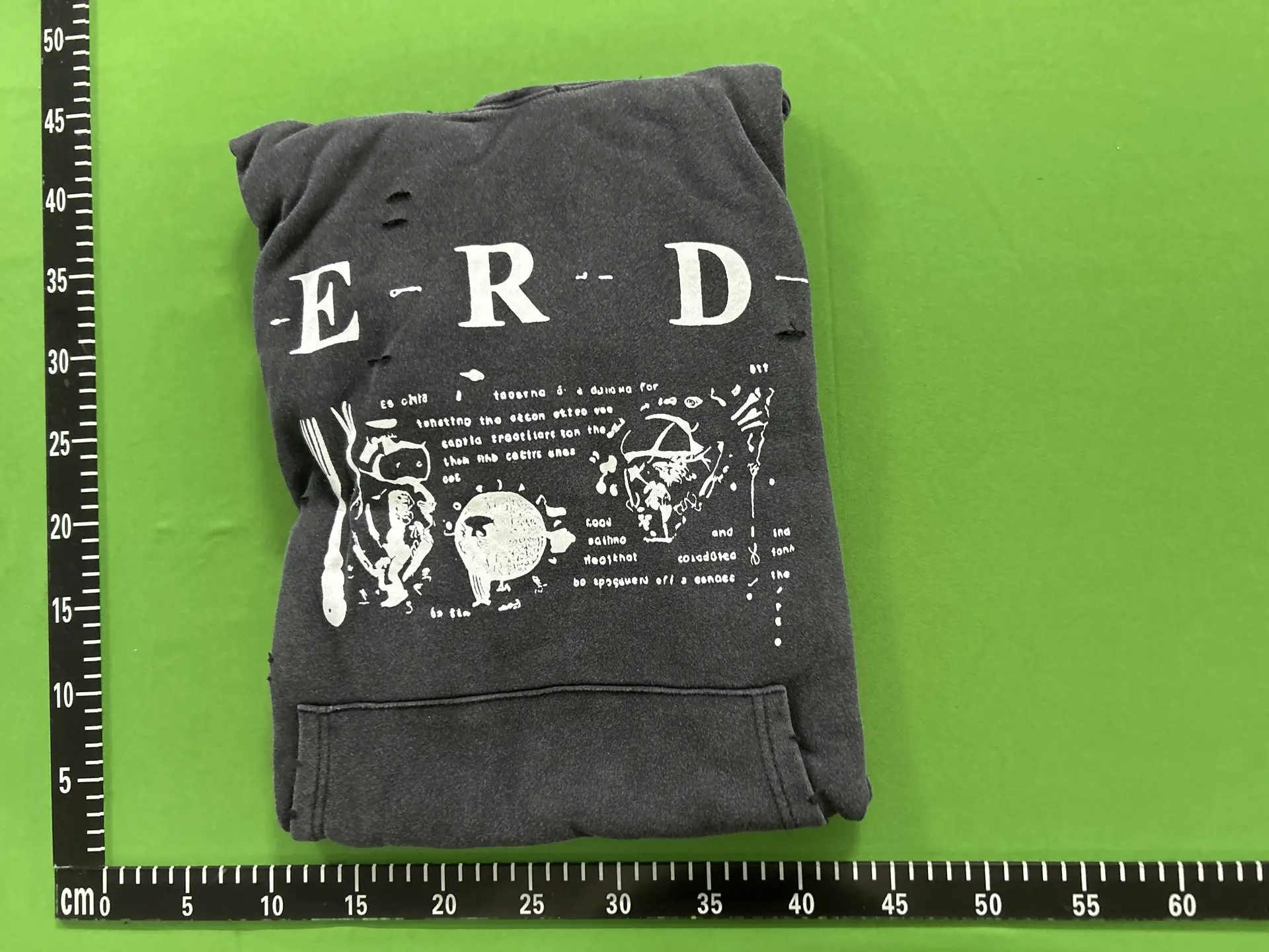 ERD's melancholic wealthy second-generation heavyweight washed vintage American fashion hoodie, autumn and winter hoodie, men's and women's jacket