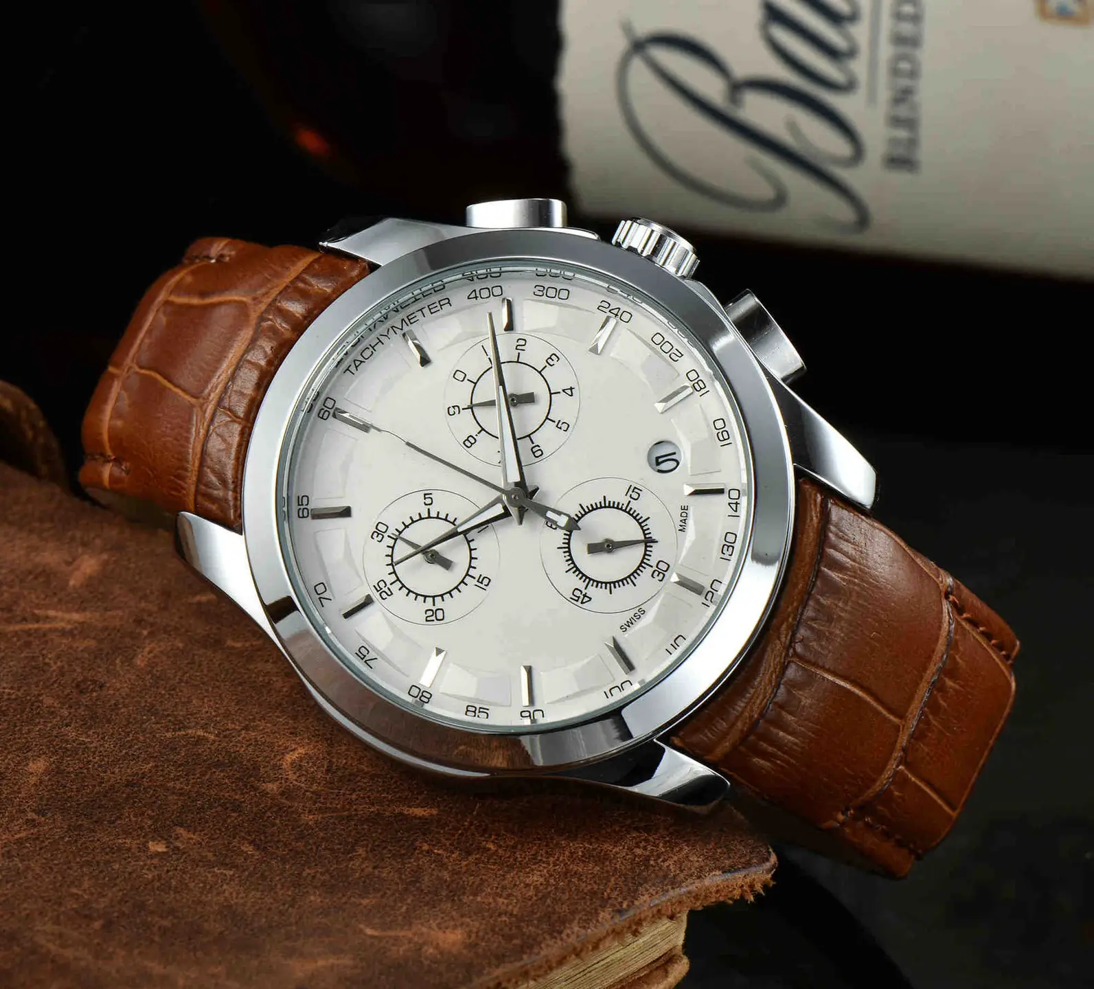 2021 foreign trade goods business men's watches quartz day watches