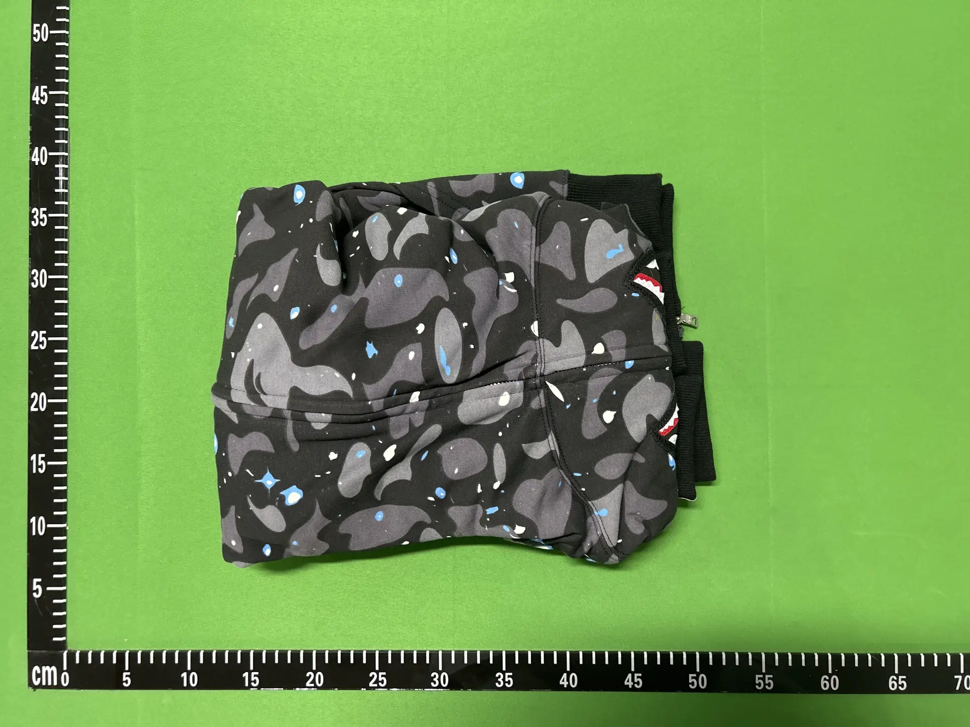 A Bathing Ape Shark Camo Hoodie