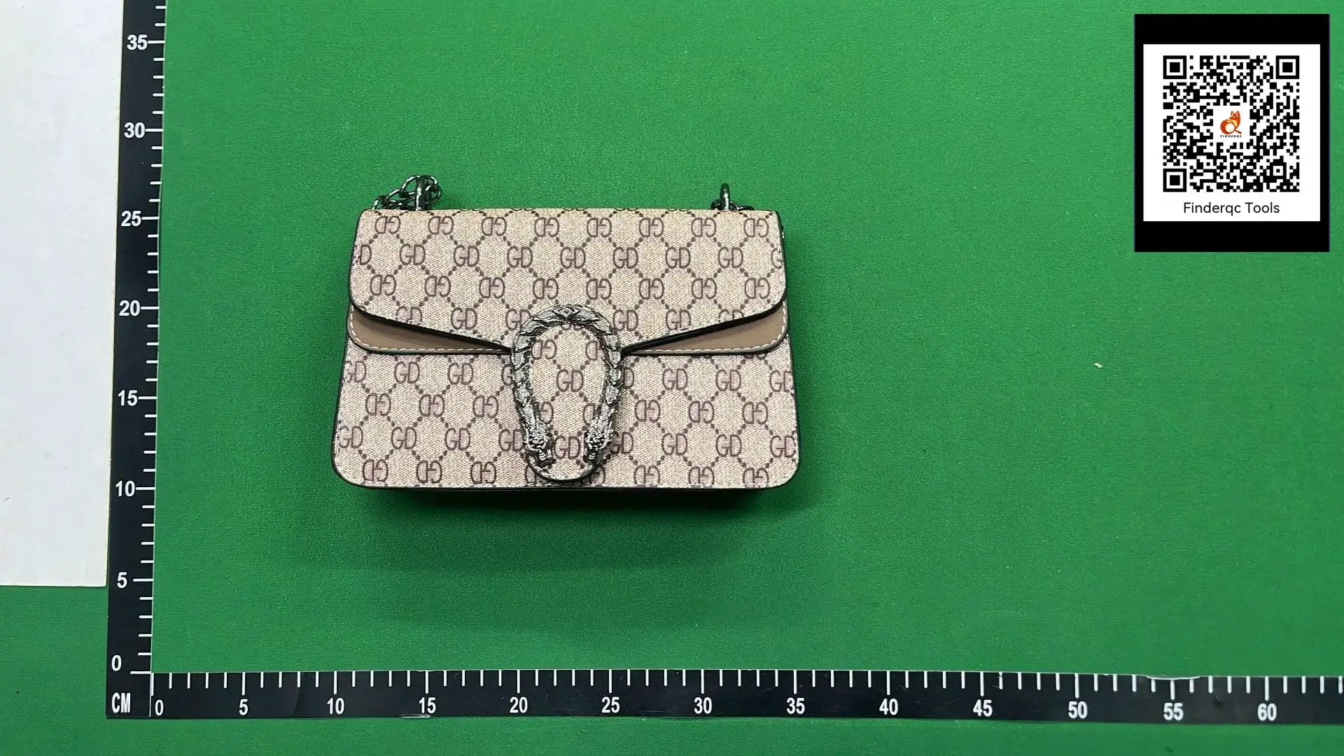 Cross-Border Bag 2025 New Trendy Fashion Dionysian Bag Retro Printed Mini One-Shoulder Diagonal Chain Women's Bag Bags