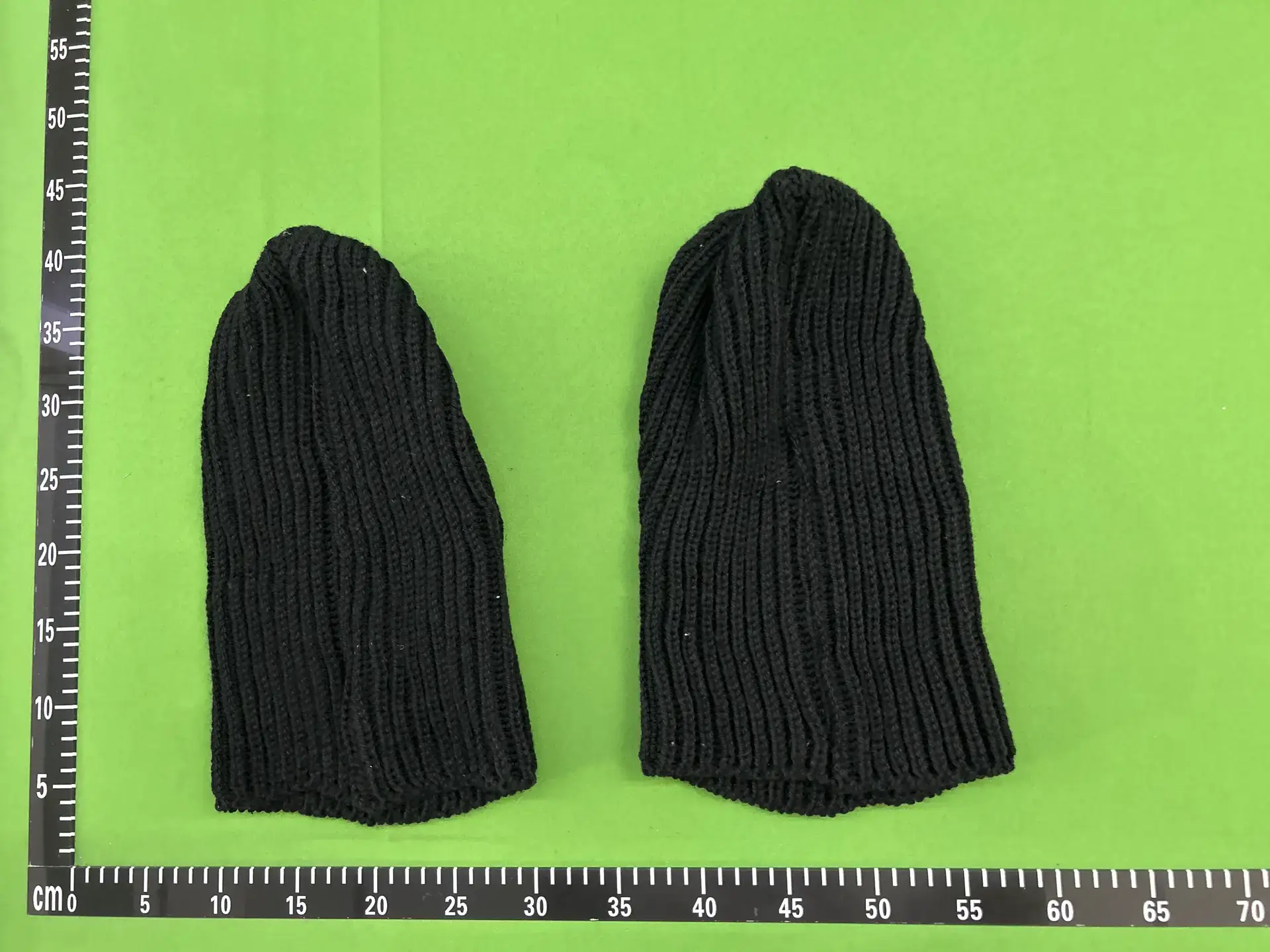 Black Knit Balaclava Ski Mask