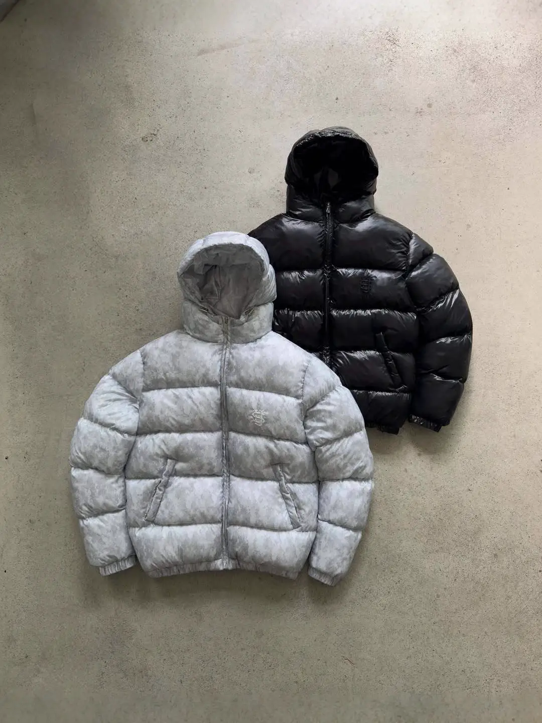 European and American New Y2K Autumn and Winter Cotton Clothing Street Fashion Casual Embroider Warm Zipper Men's and Women's Cotton Clothing Wholesale Ins