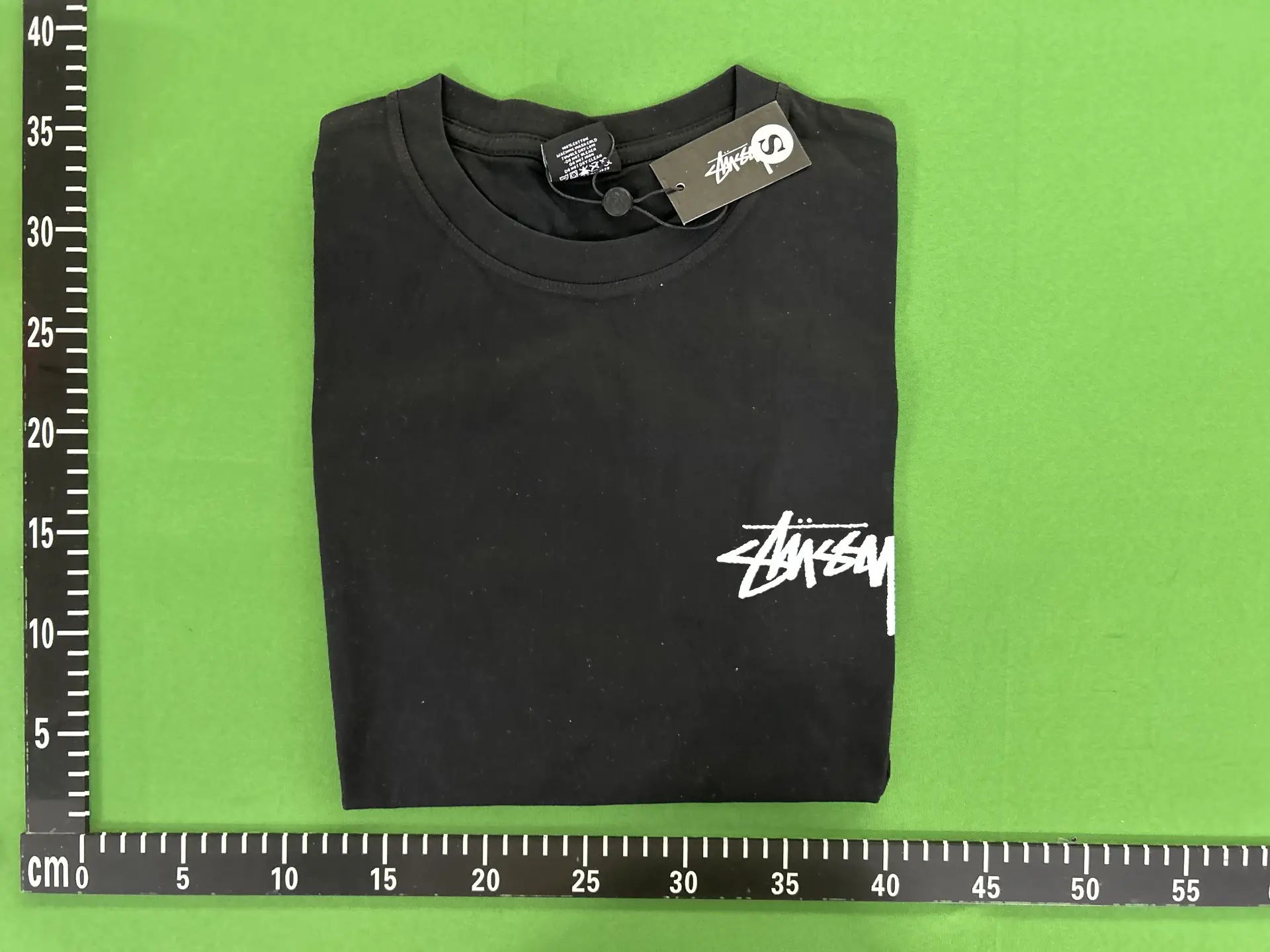 Stussy Stock Logo T-Shirt Black
