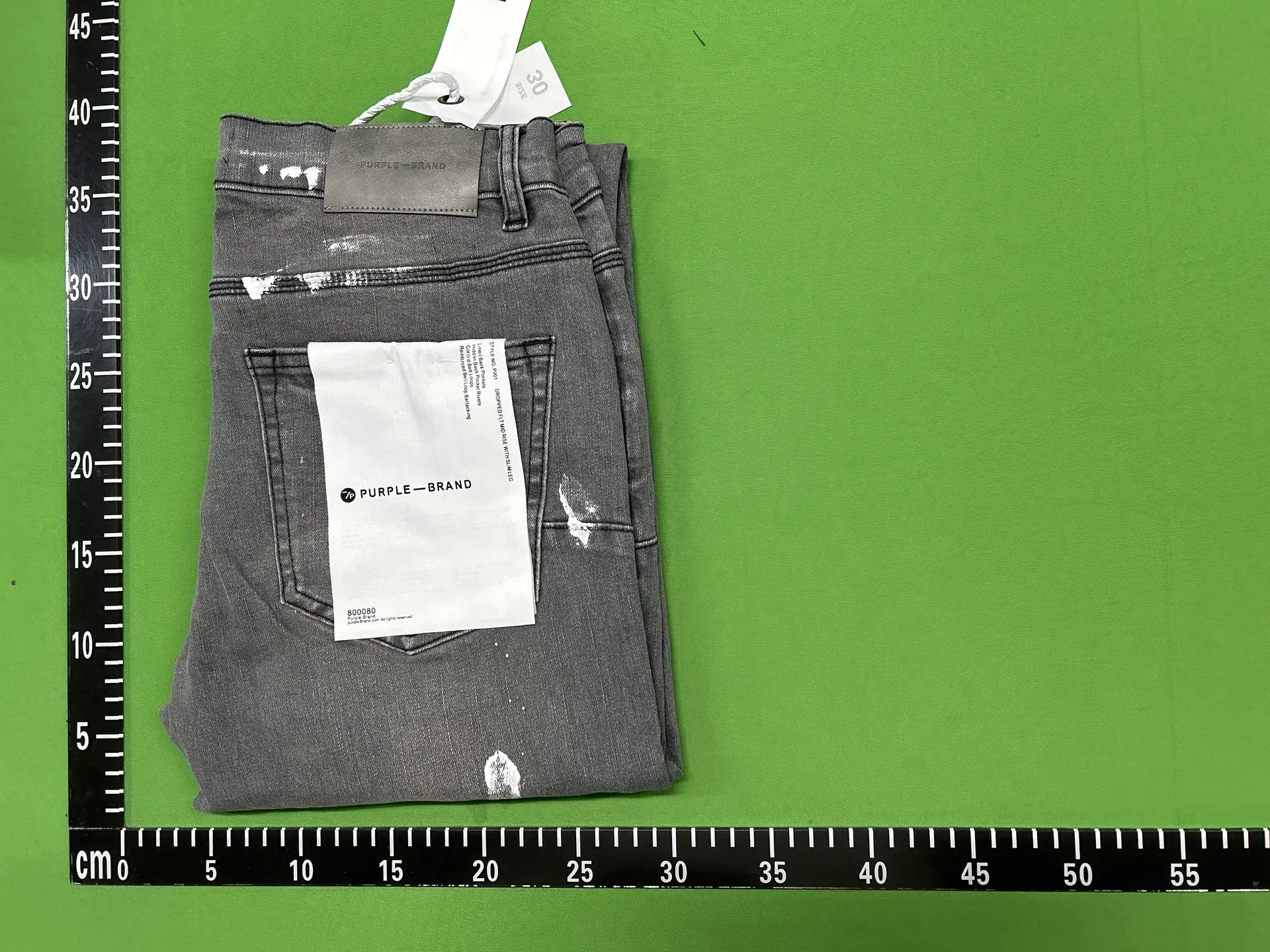 Purple Brand Dropped Fit Mid Rise with Slim Leg Jeans
