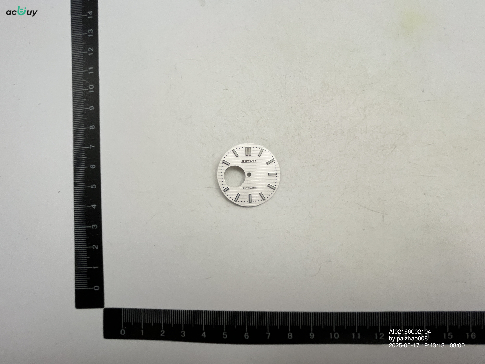 SEIKO Automatic Watch Dial — QC-foto 3