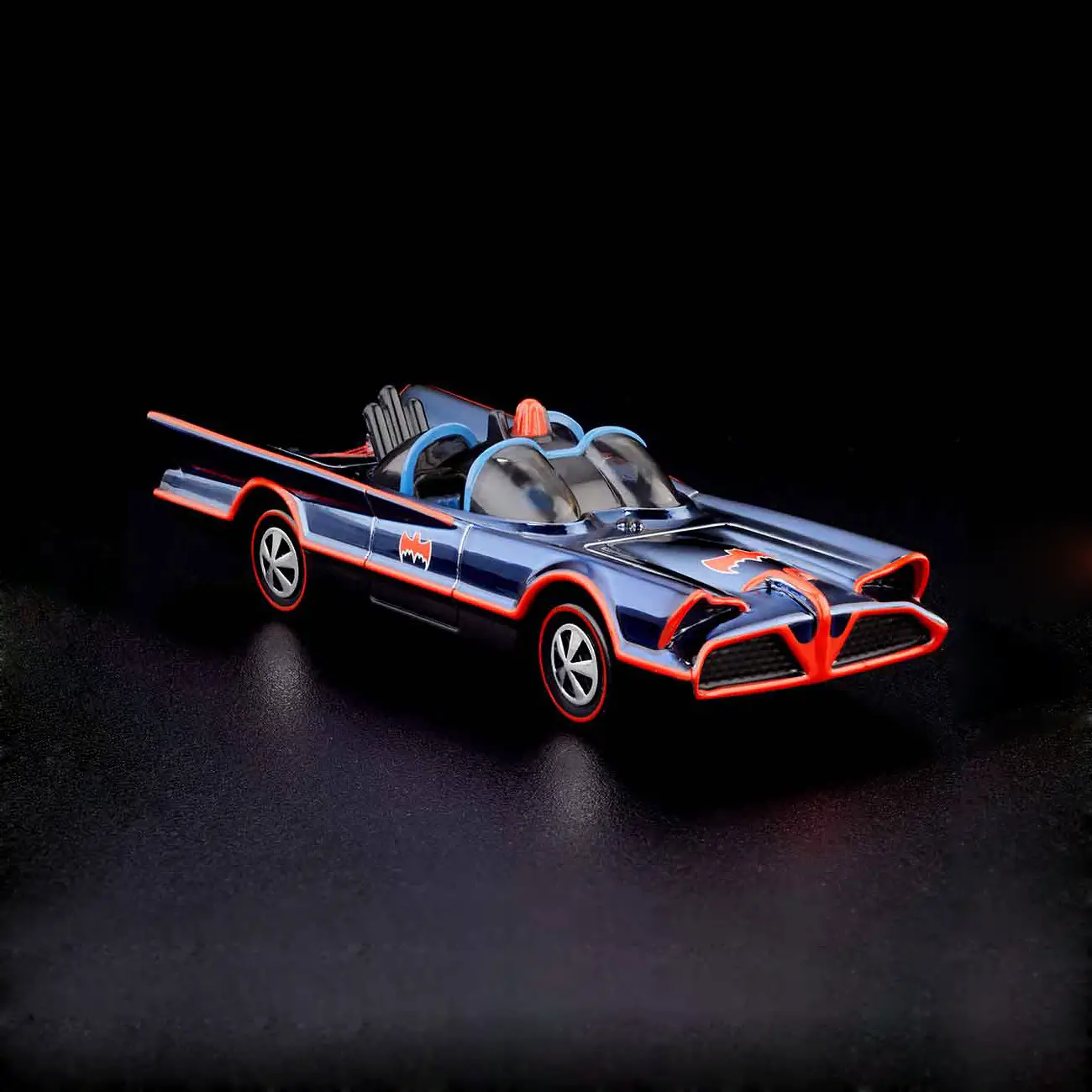 Hot Wheels Rlc 1966 Batman Batmobile Lincoln Tv Batmobile Batman Alloy