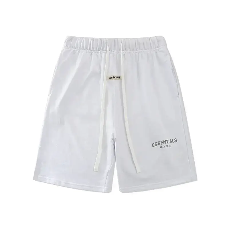 Fear of God Essentials White Shorts