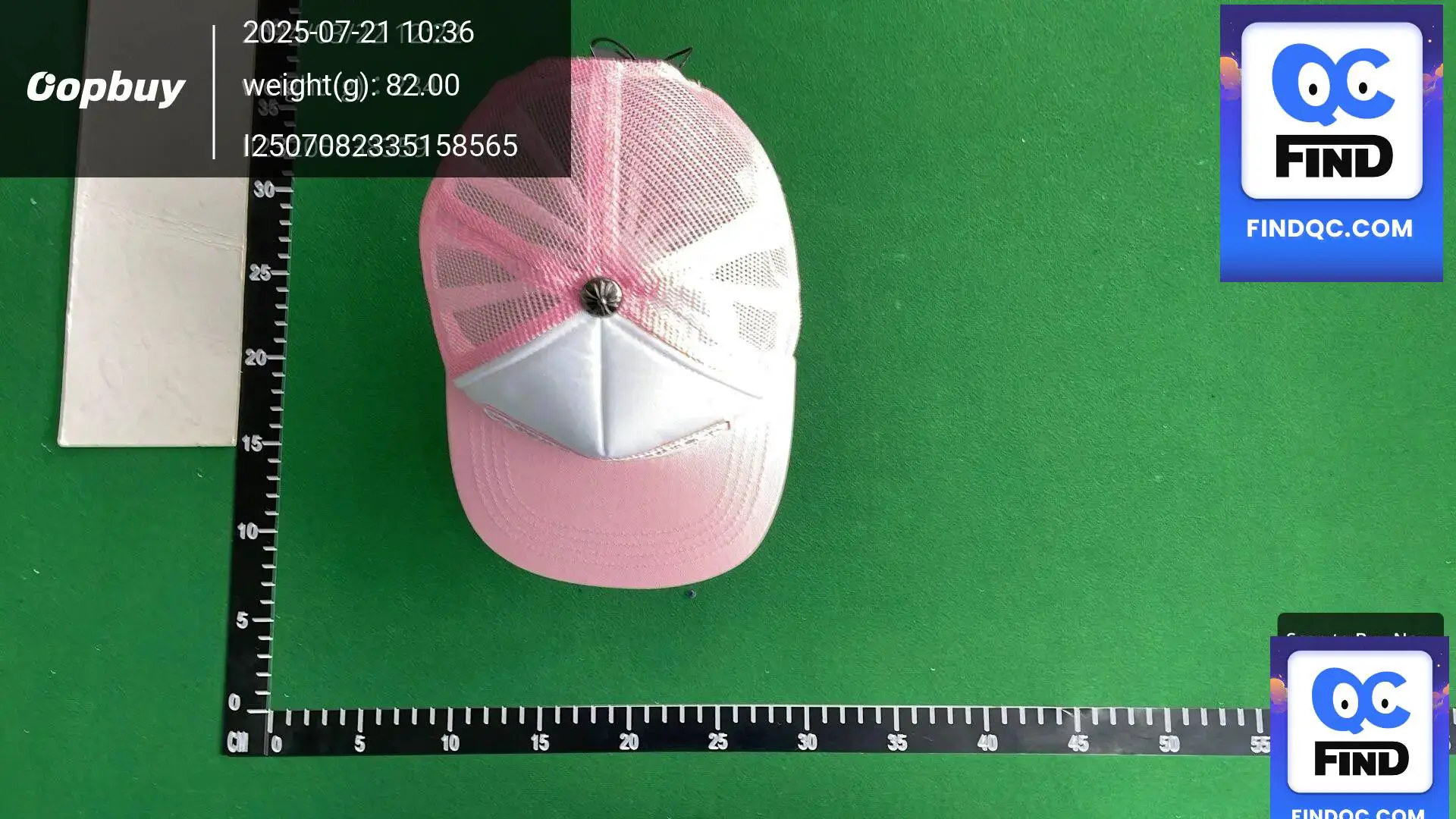Chrome Hearts Pink Trucker Hat