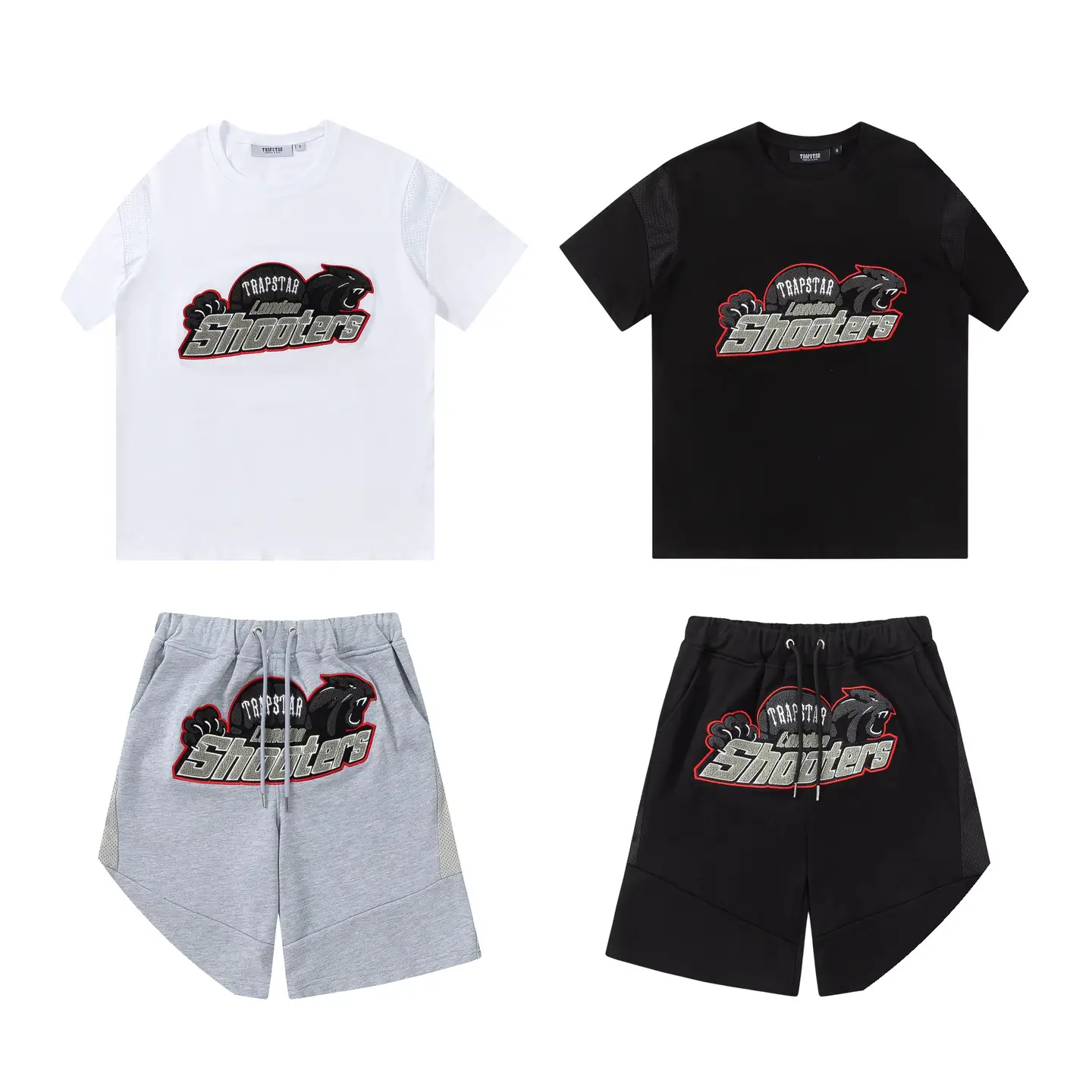 Trapstar London Shooters T-Shirts and Shorts Set