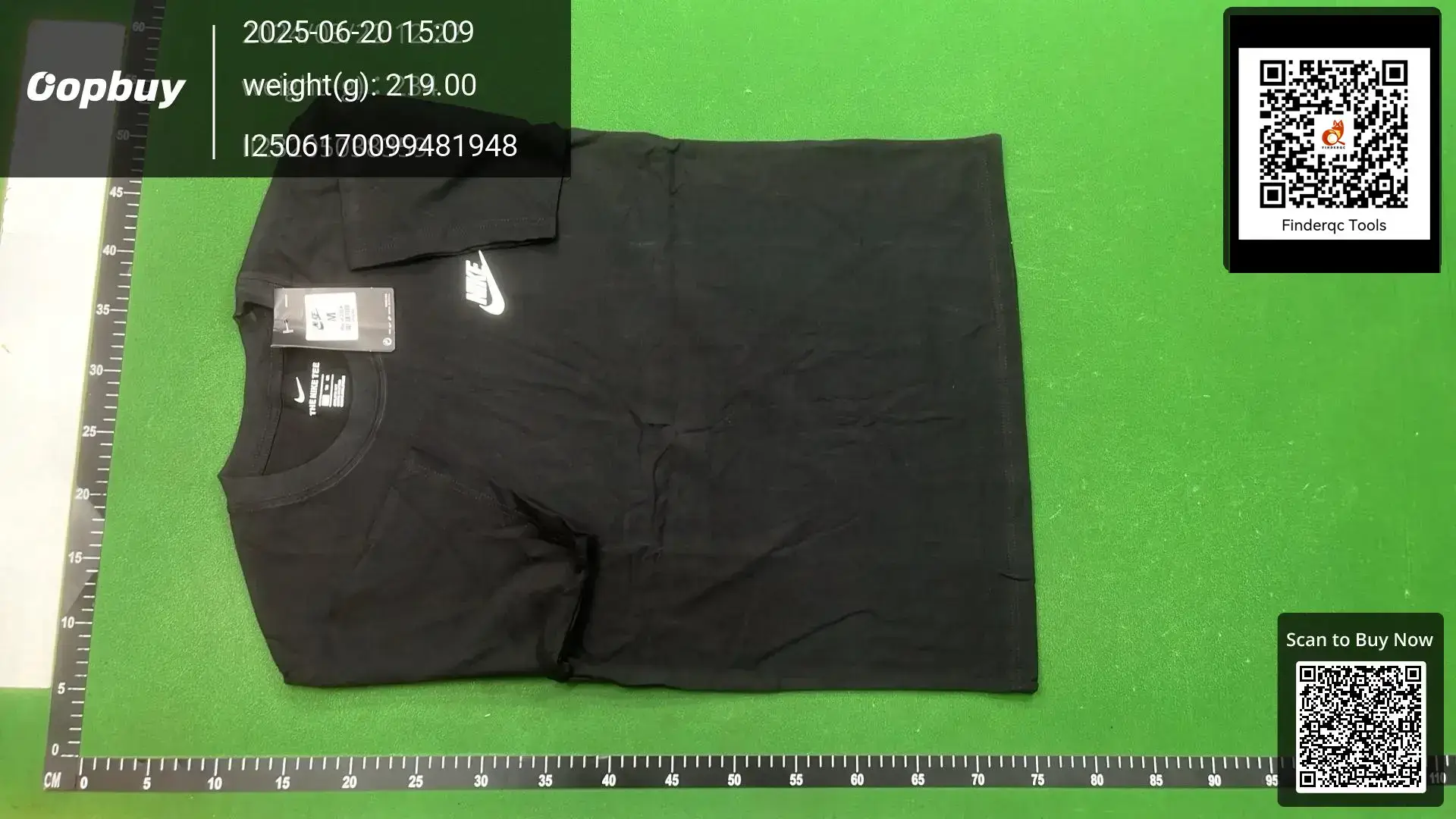 Nike Men's Black Cotton Short Sleeve T-Shirt