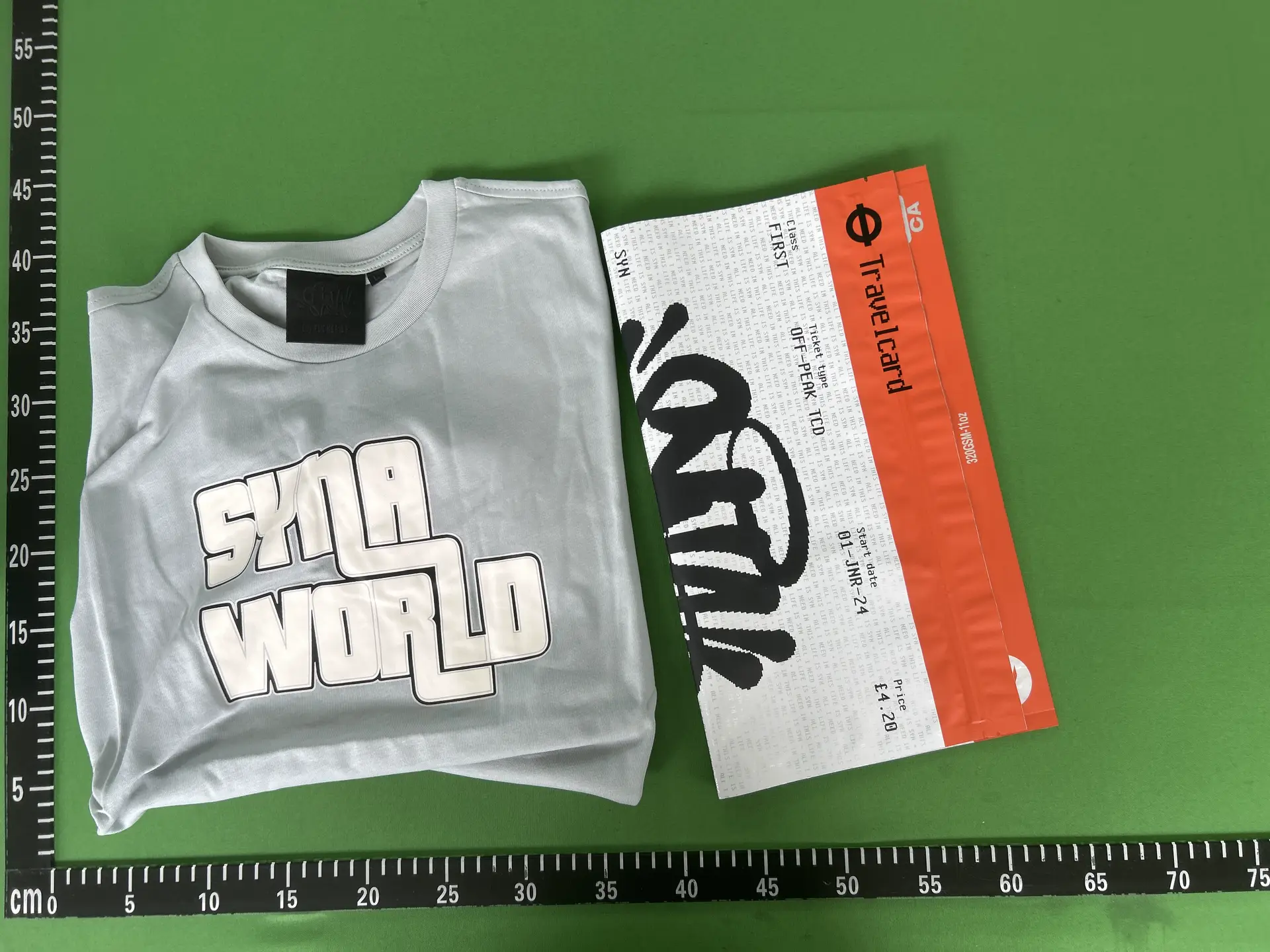 Syna World Letter Printed Cotton T-Shirt