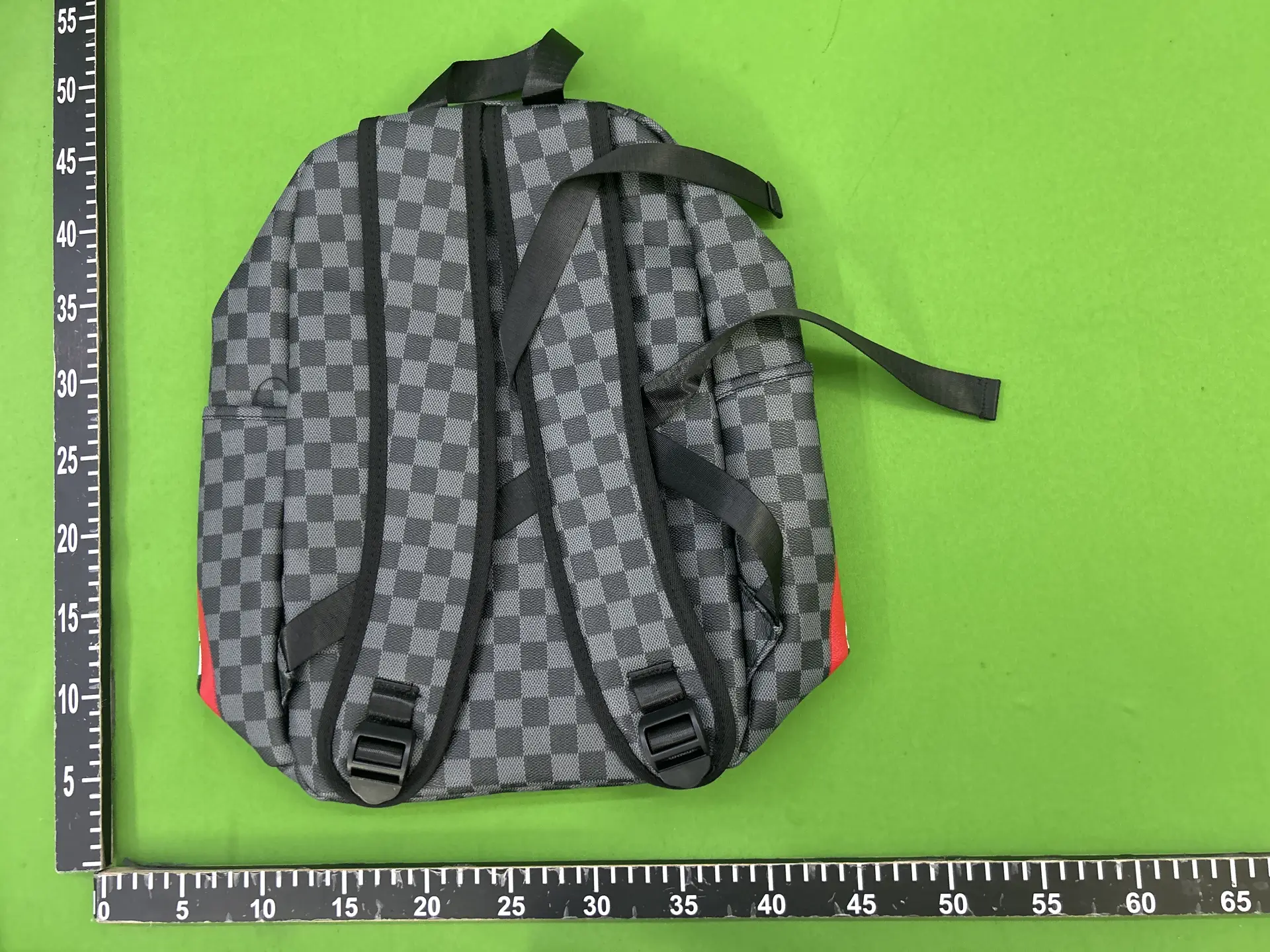 Damier Graphite Canvas Backpack Grey