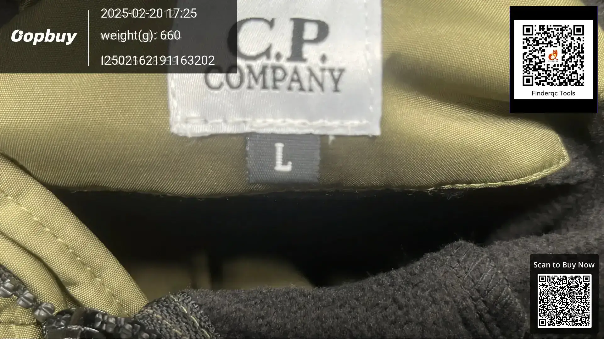 C.P. Company Men's Fleece-Lined Zipper Jacket