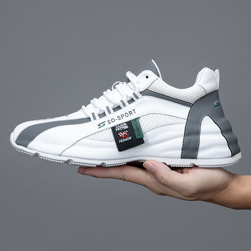 Thick-Soled Height-Increasing Sneakers 46 Summer Mesh Sports Casual Shoes 47 Extra Wide and Large Size Dad Shoes 48 Large Size Men's Shoes