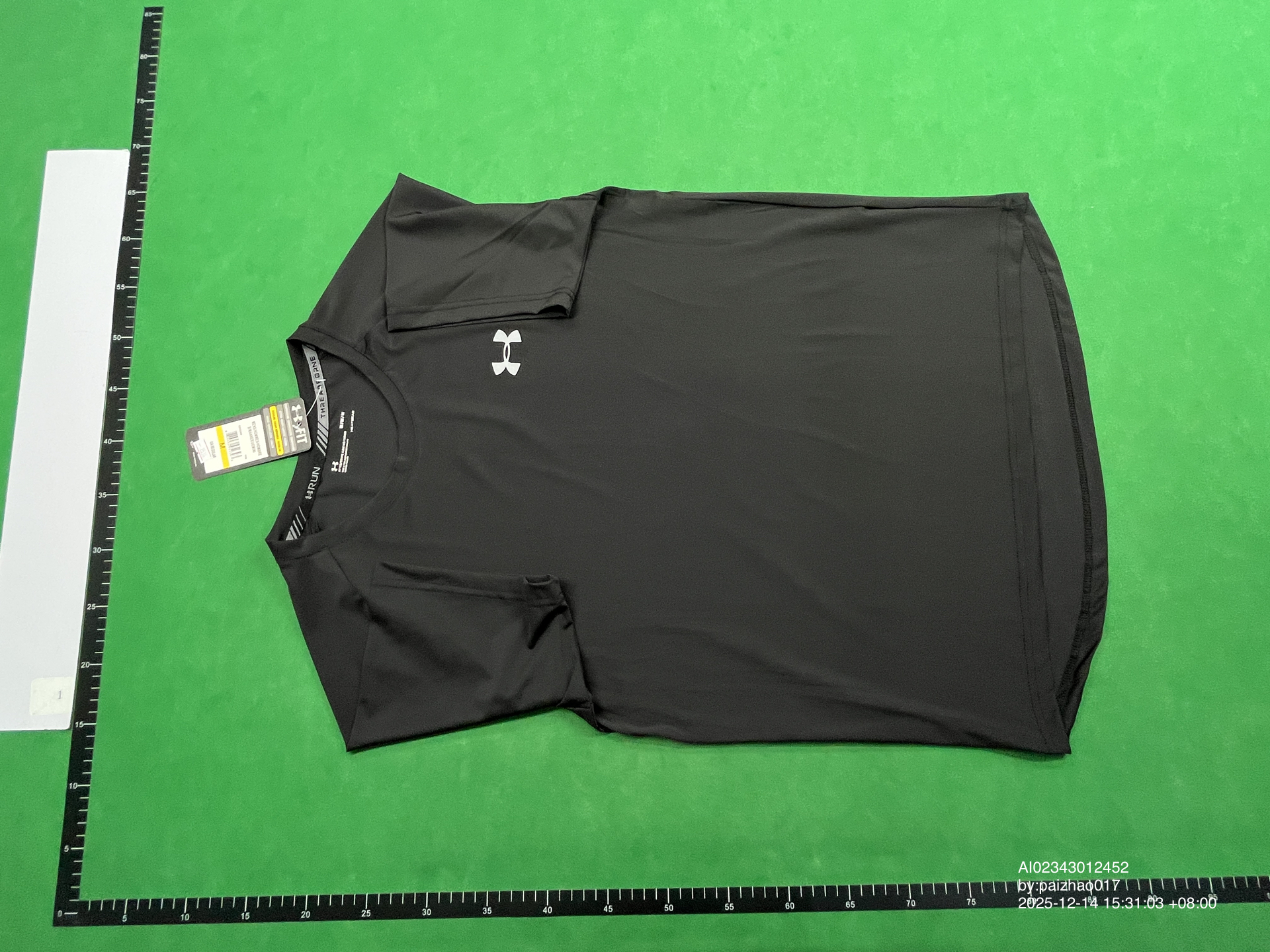 Under Armour Men's Short Sleeve T-Shirt Black QC