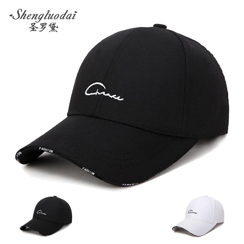 Spring and Summer New Fashion Sandwich Sandwich Brim Baseball Cap Men and Women Couple Street Sunscreen Hat