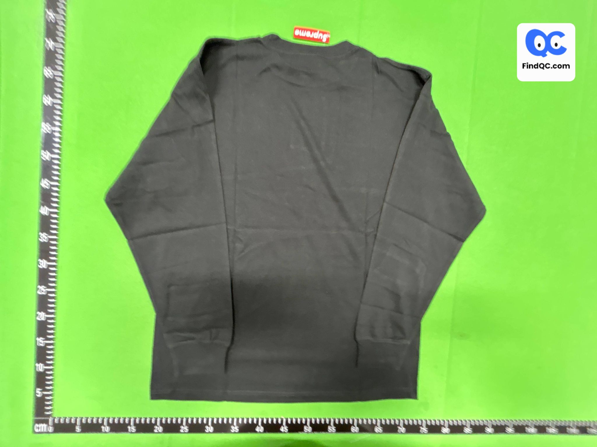 Left 15-16 Zhi Xuan*Su Pao Three-Color Long-Sleeved Shirt 11111074 — QC-foto 3