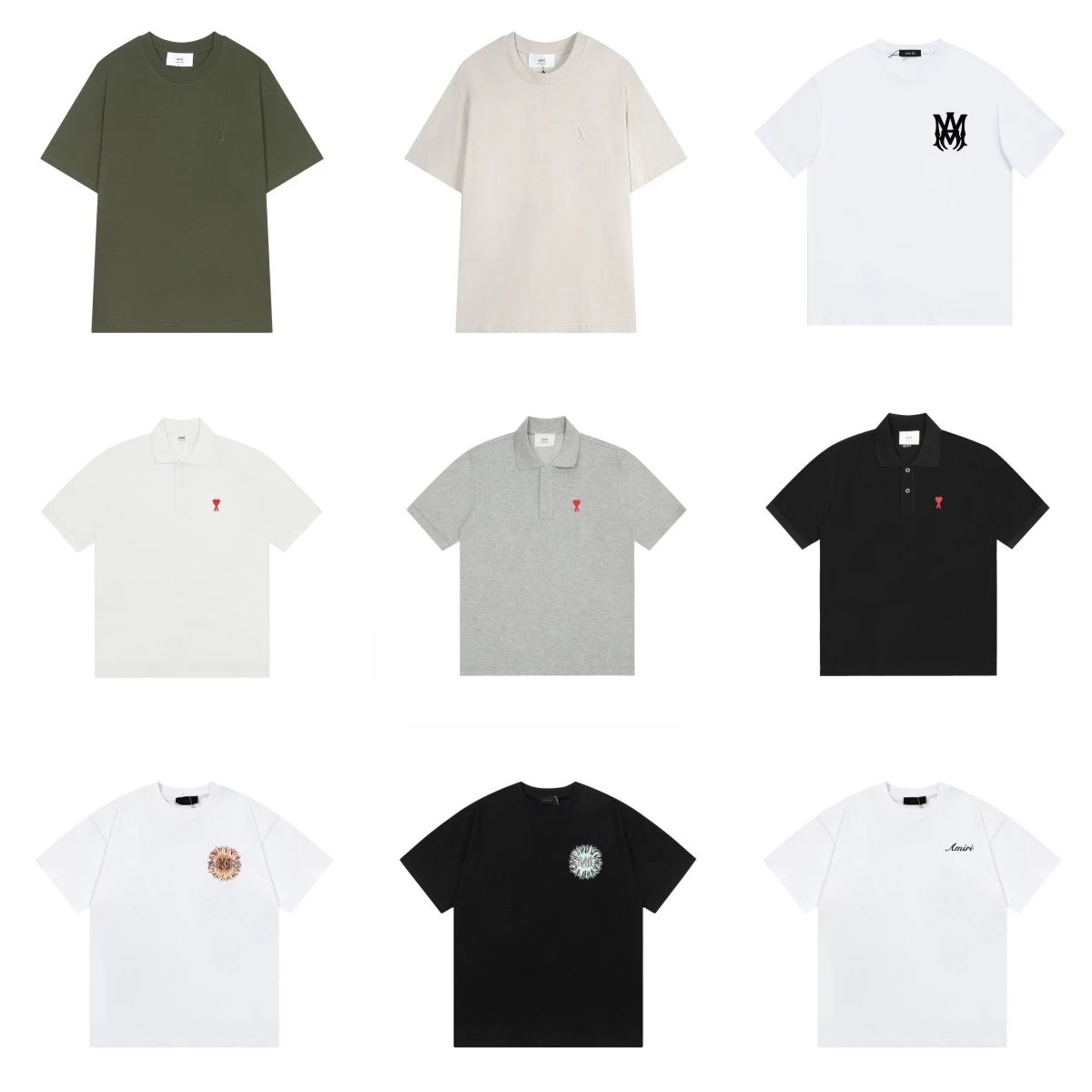 AMI Paris T-shirts and Polo Shirts
