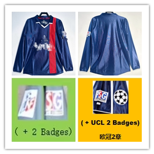 2001-02 P.ari home retro long sleeve jersey ID:41215153215 QC 写真 TAOBAO Qualit.ly