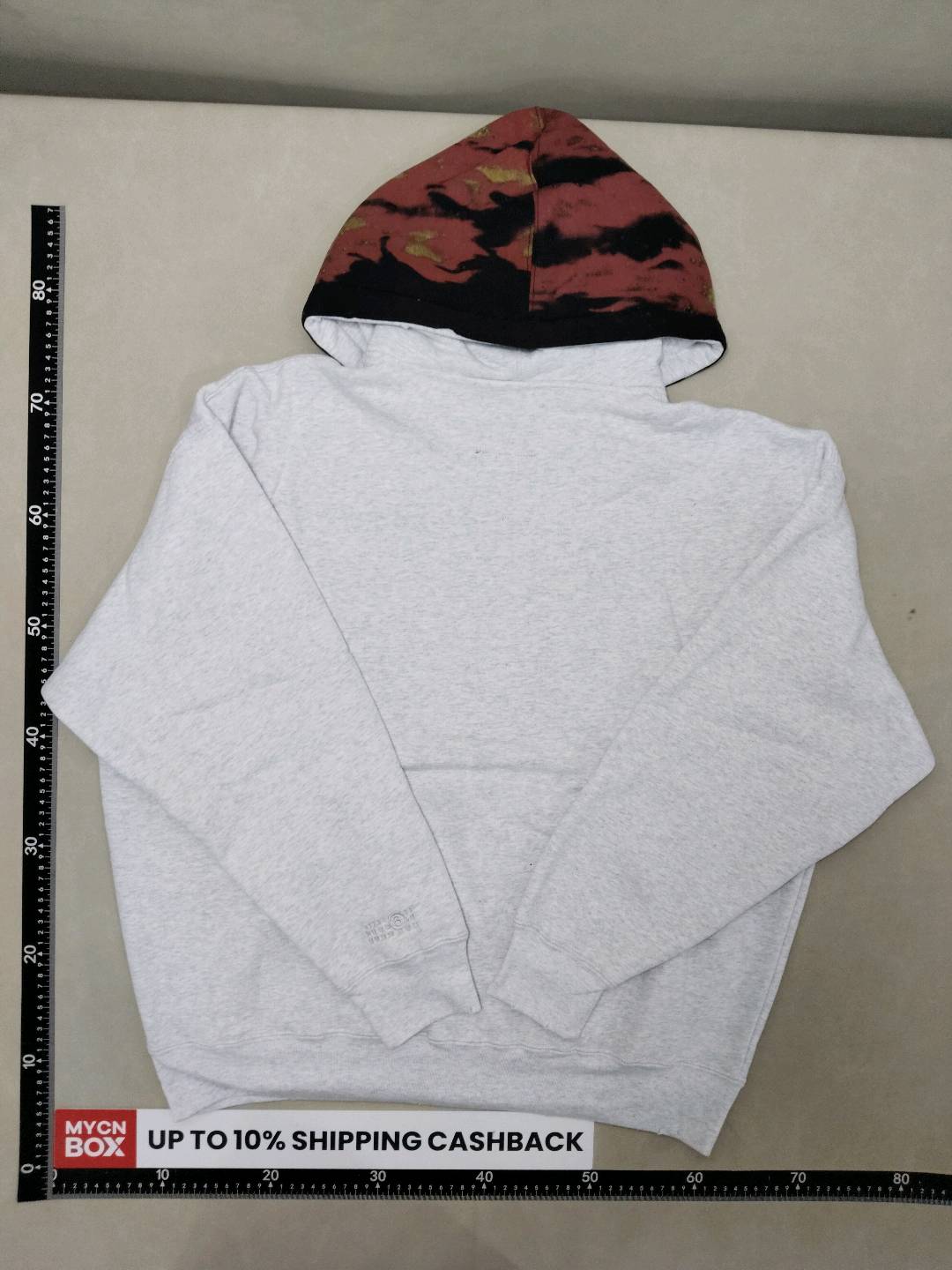 Maison Margiela Paris Supreme 1964 Flame Skull Zipper Sweatshirt QC