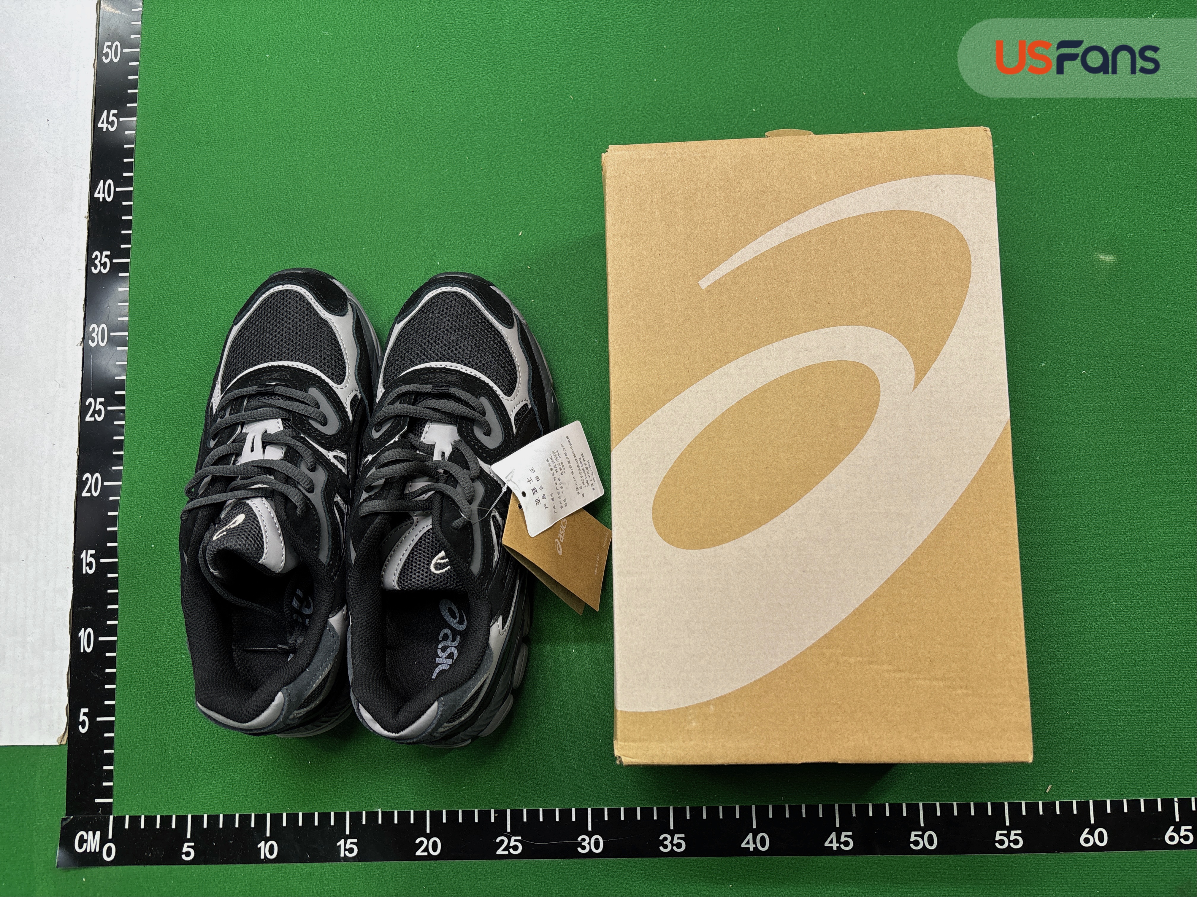 Asics GEL-NYC Black/Silver QC