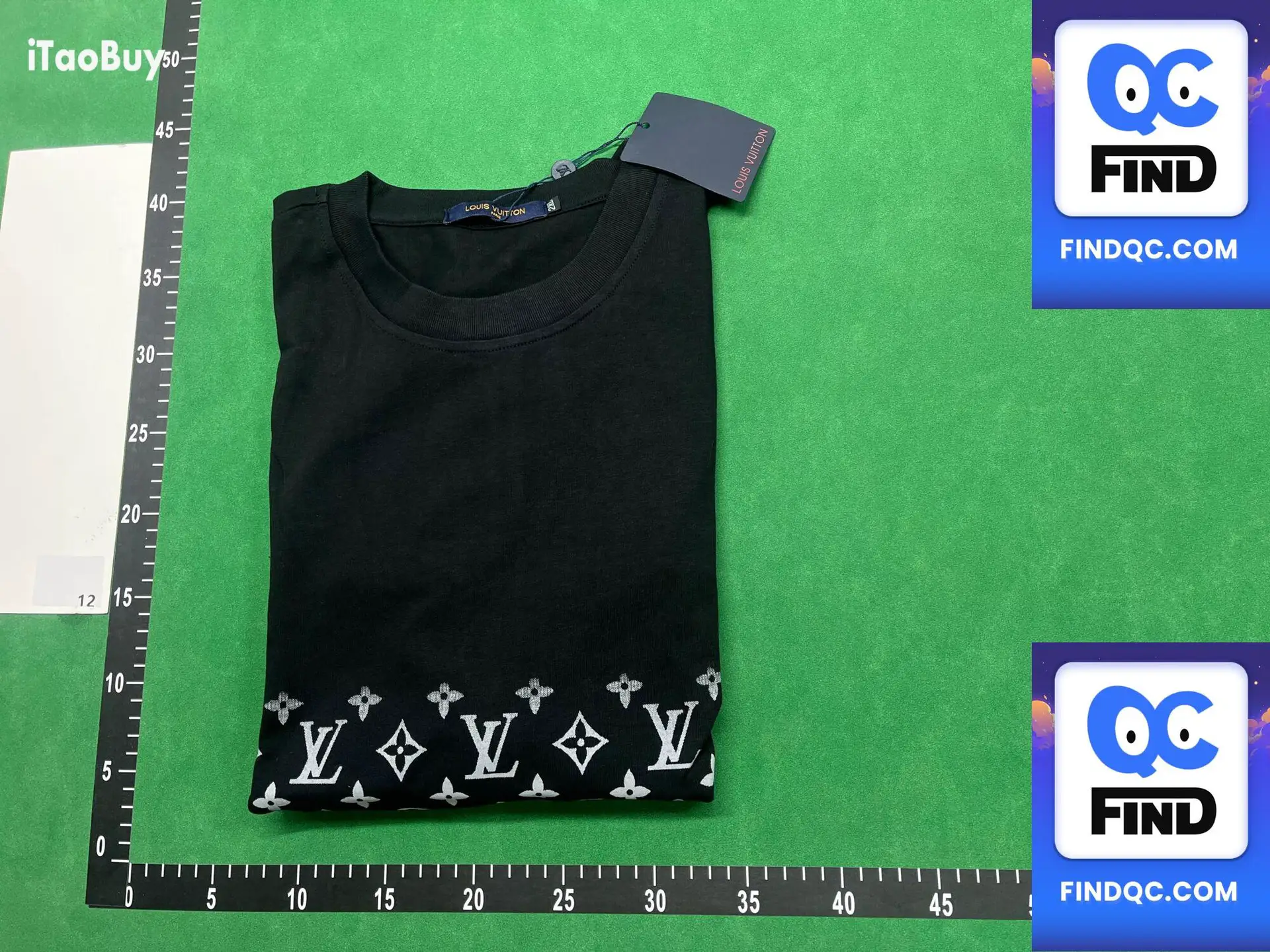 Louis Vuitton Monogram T-Shirt Black