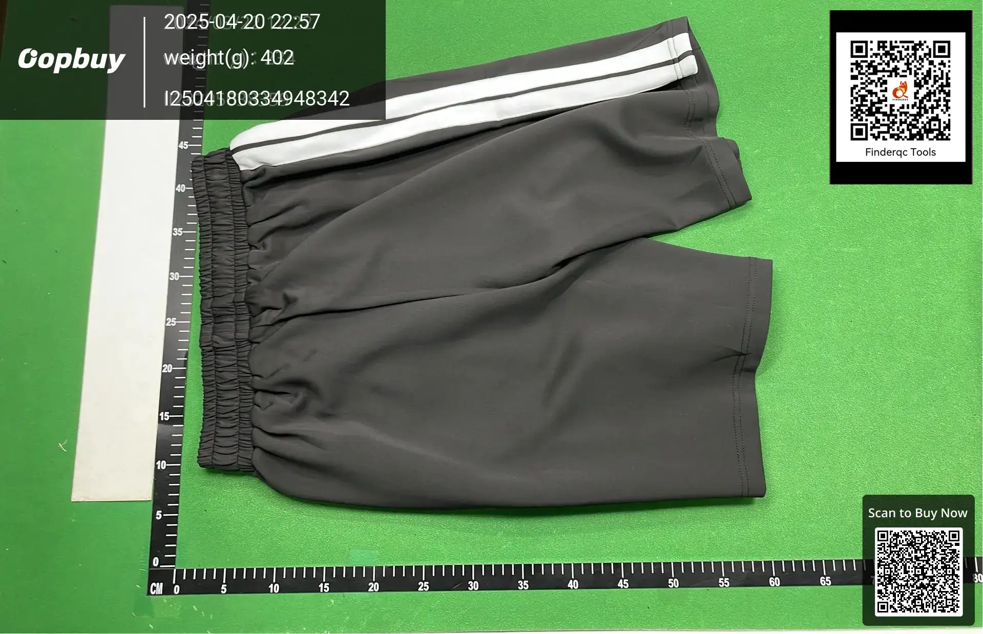 Athletic Pants with White Stripes