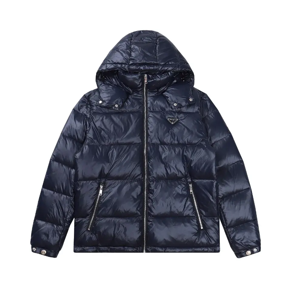 Europe and the United States high-end simple men's and women's winter new PR lightweight warm down jacket coat flat for cross-border European goods