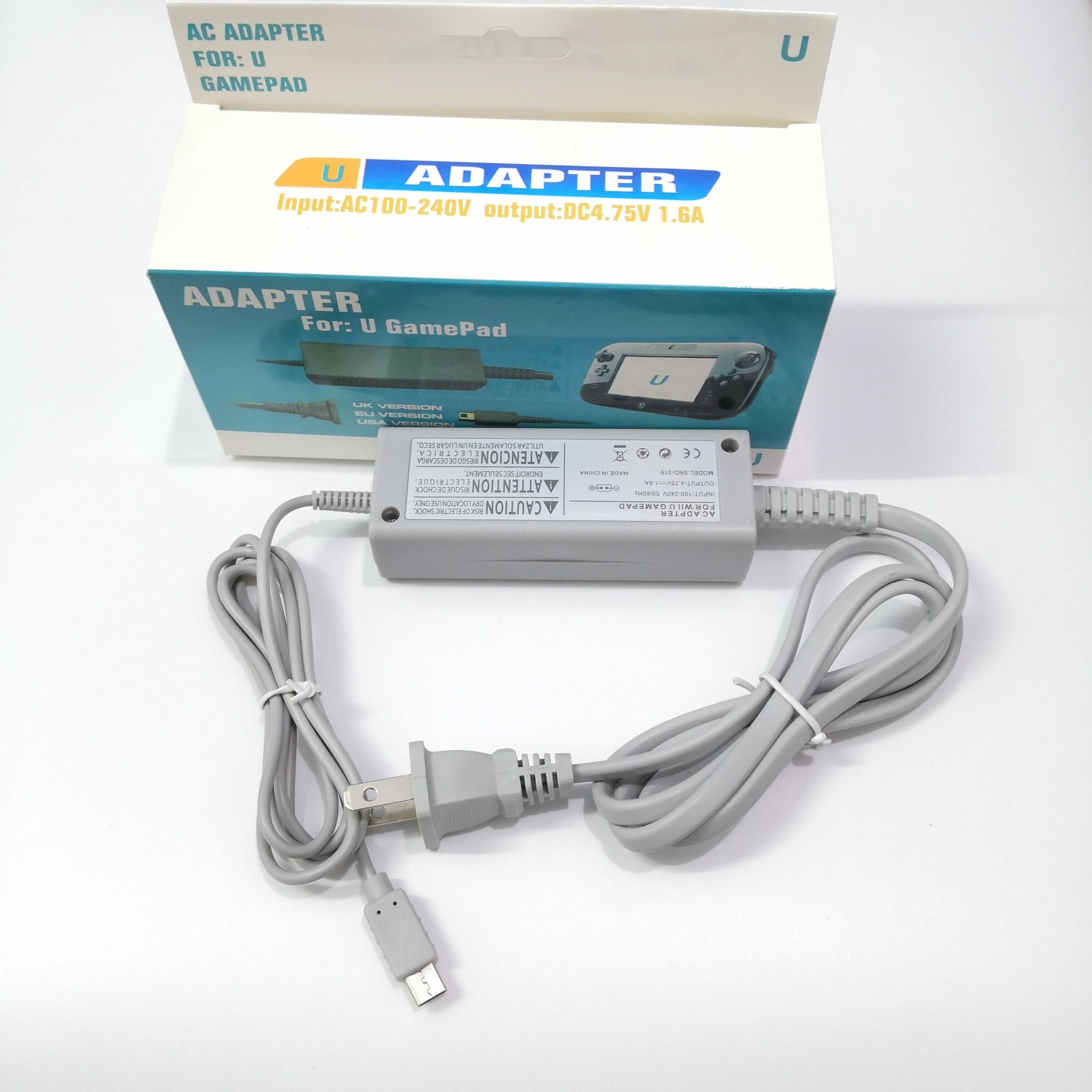 Suitable for wiiu Tablet Fire Bull Charger wiiu gamepad adapter Handle Power adapter