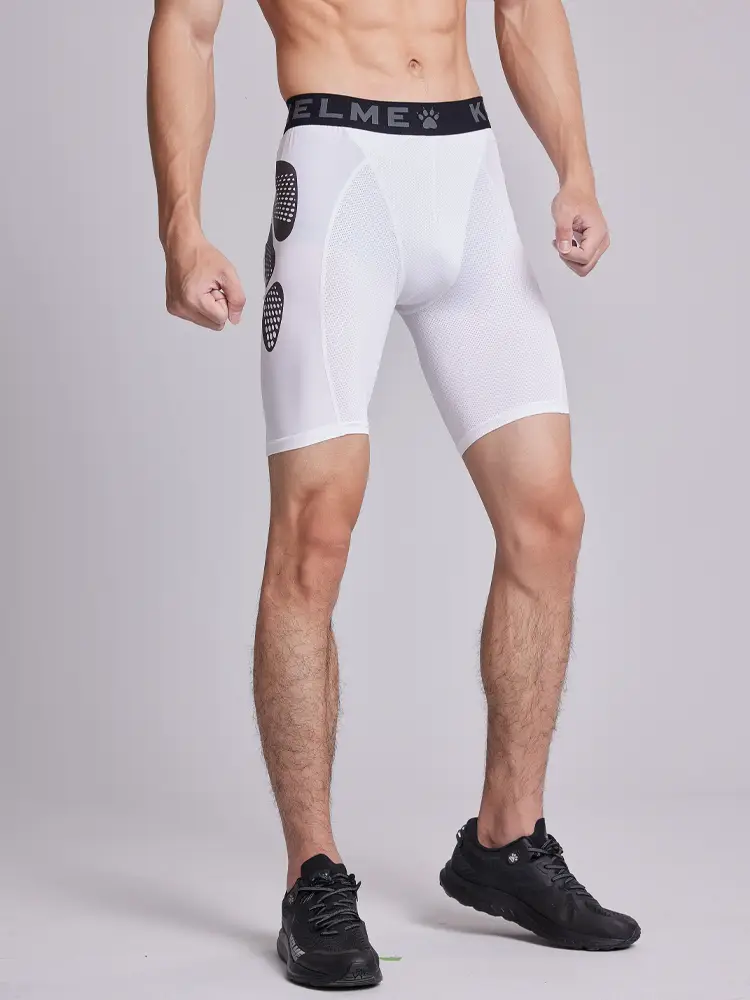 Kelme/Kelme Sports Underwear Men's Football Training Tackle Pants Breathable Tights Stretch shorts Fitness Pants