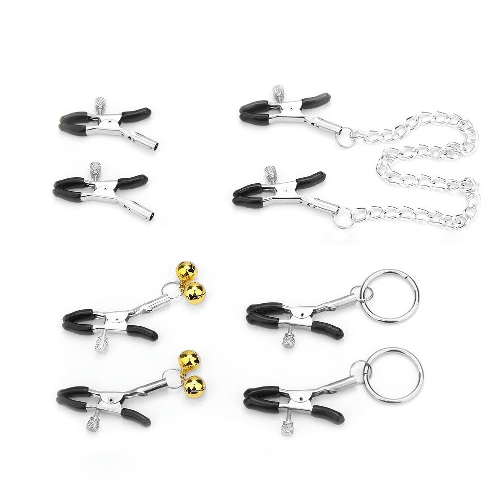 Breast clip male gay punishment nipple out to wear Mimi clip sm master slave training masturbation stab alternative sex toy