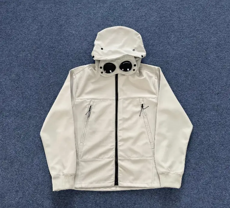 CP Company Goggle Jacket Light Grey