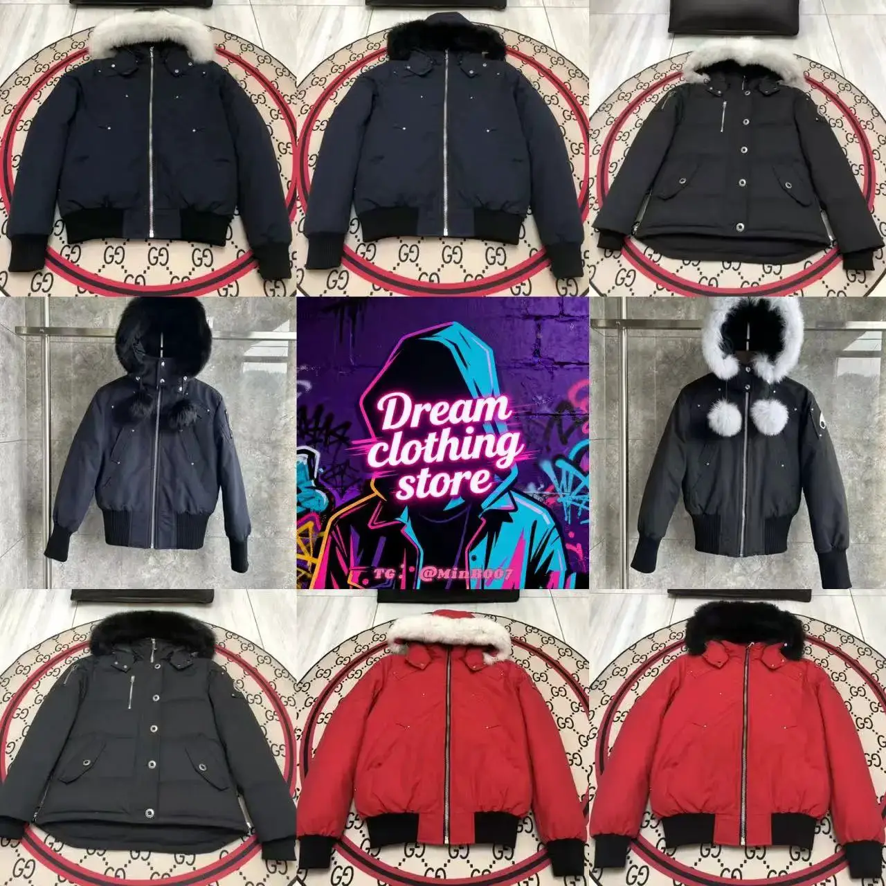 LB-06 high-quality classic men's and women's down jacket jacket