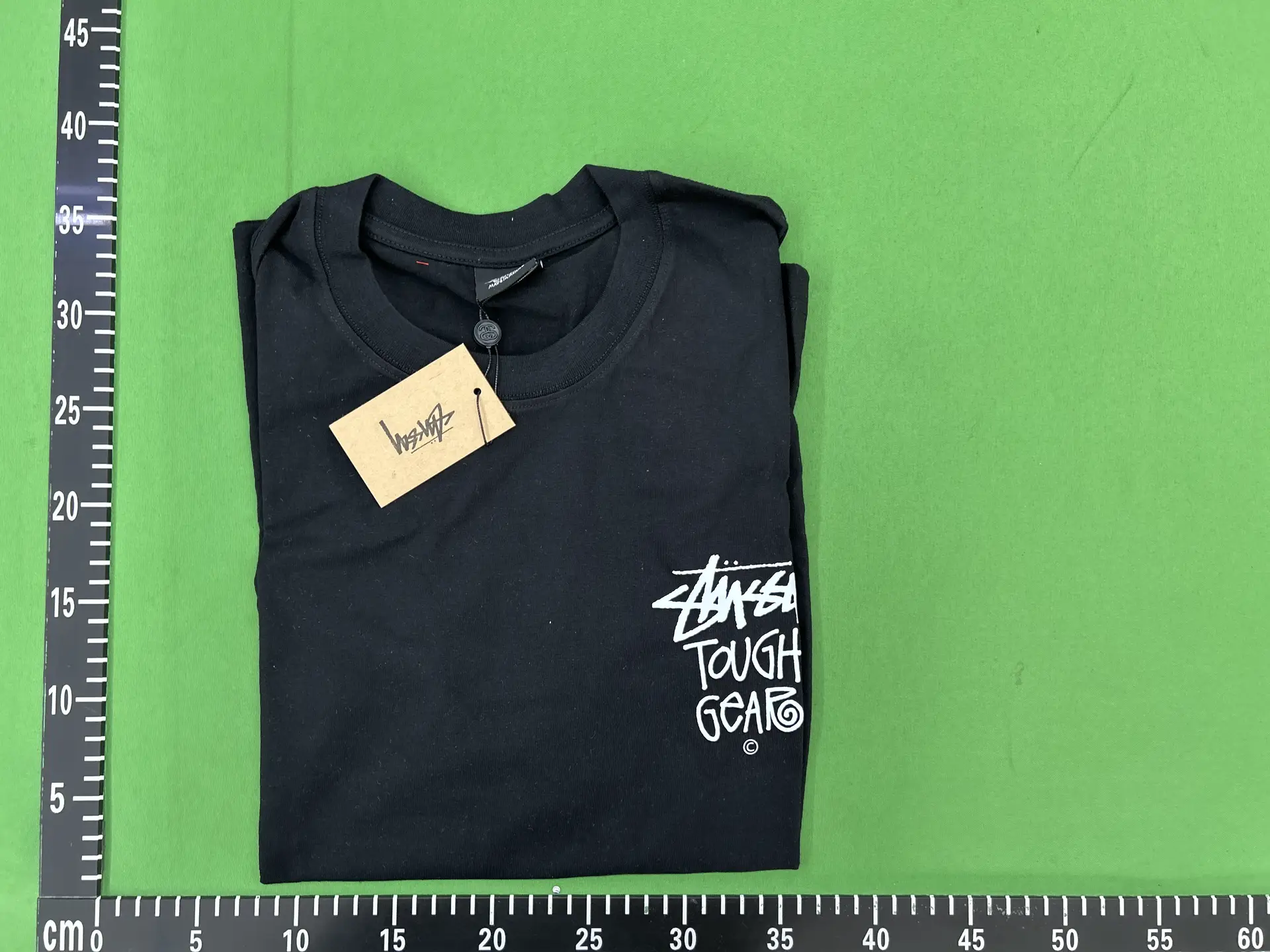 Stussy Tough Gear T-Shirt Black