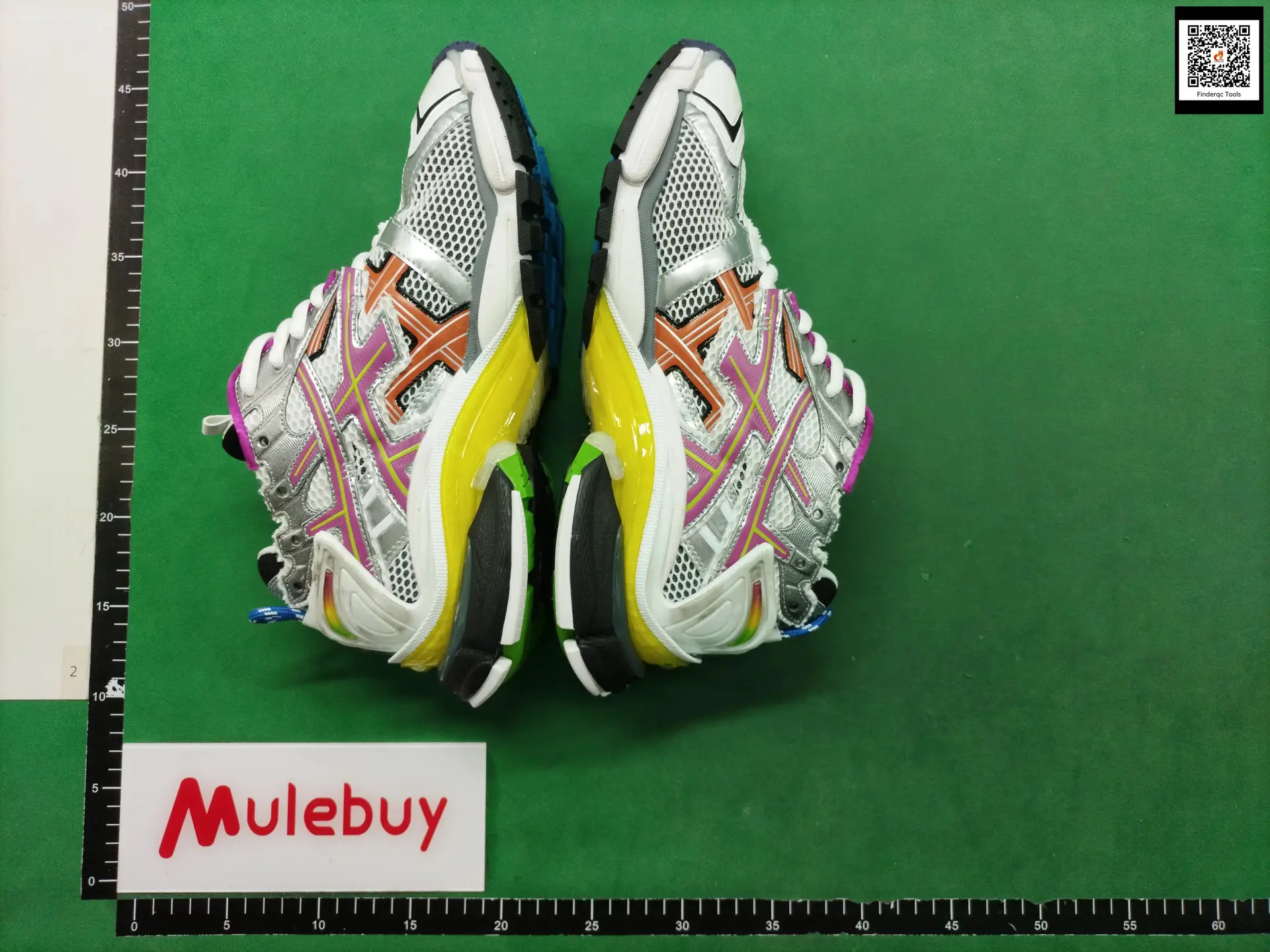 ASICS Gel-Kayano 20 Silver Pink Orange