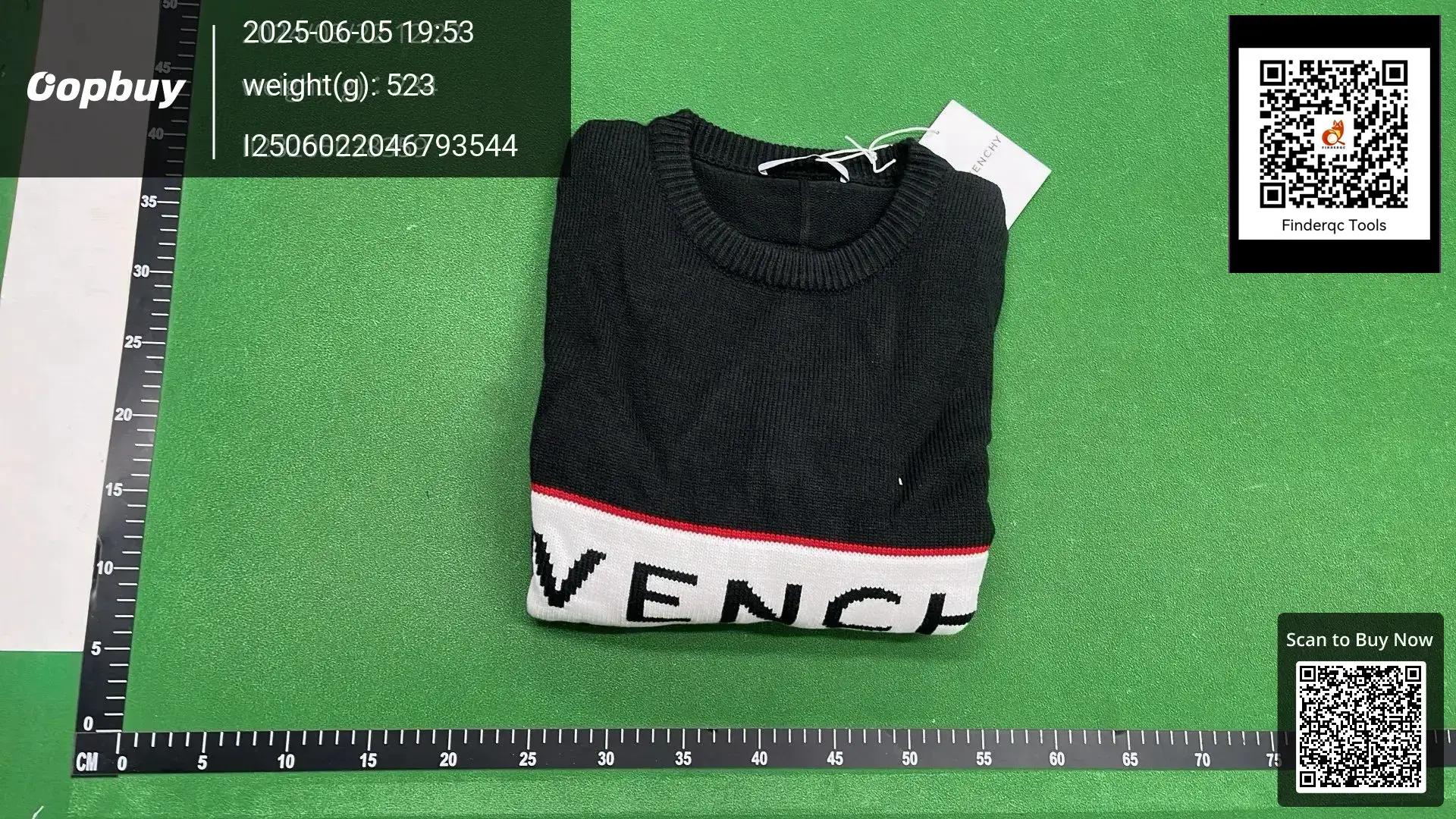 French luxury GV home high-quality wool sweater ins explosion stripe stitching contrast color simple all-match sweater