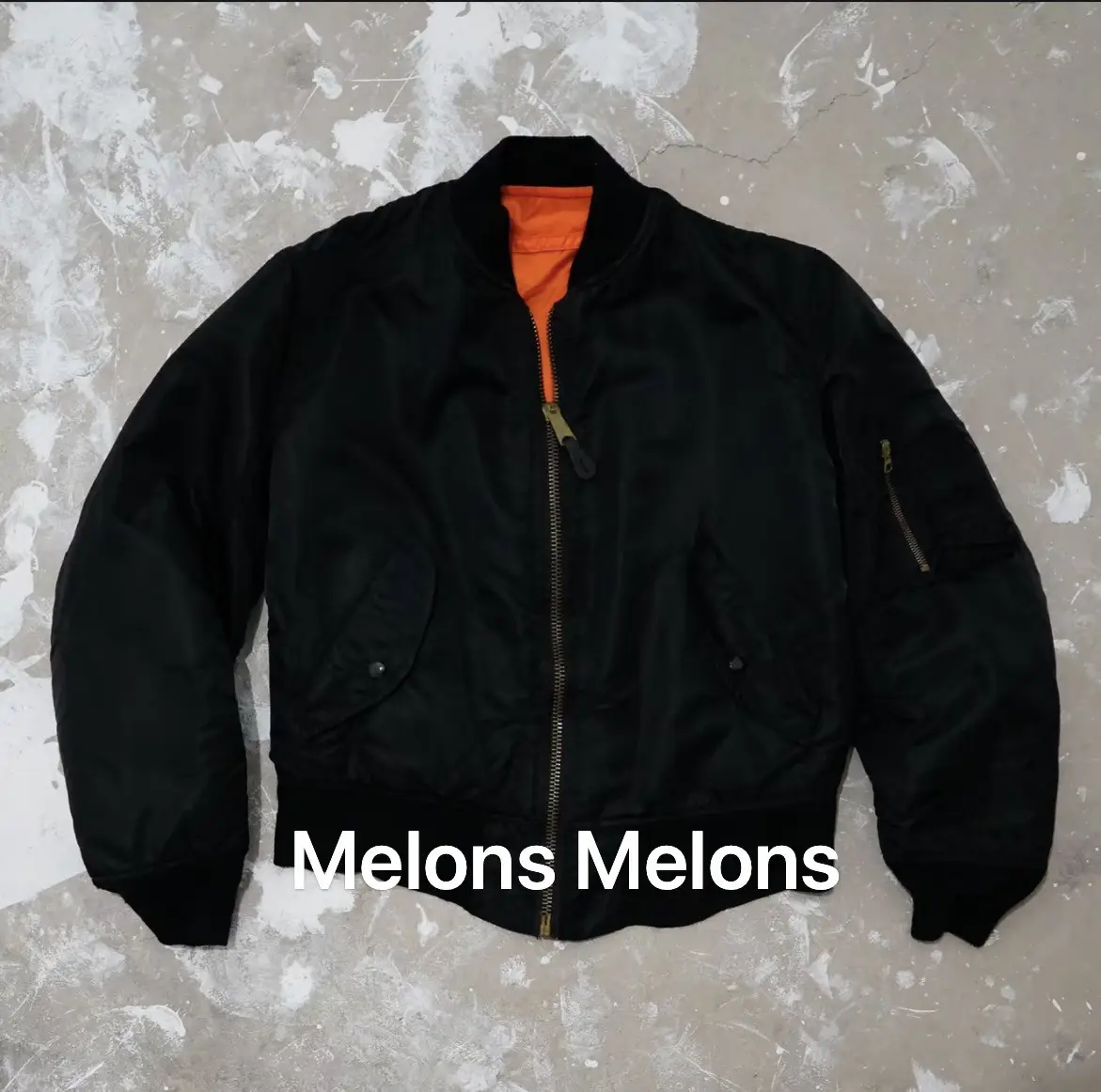Spot 80s Fit Flight Jacket MA1 Pilot Air Force Jacket Cleanfit Edition Kenijima
