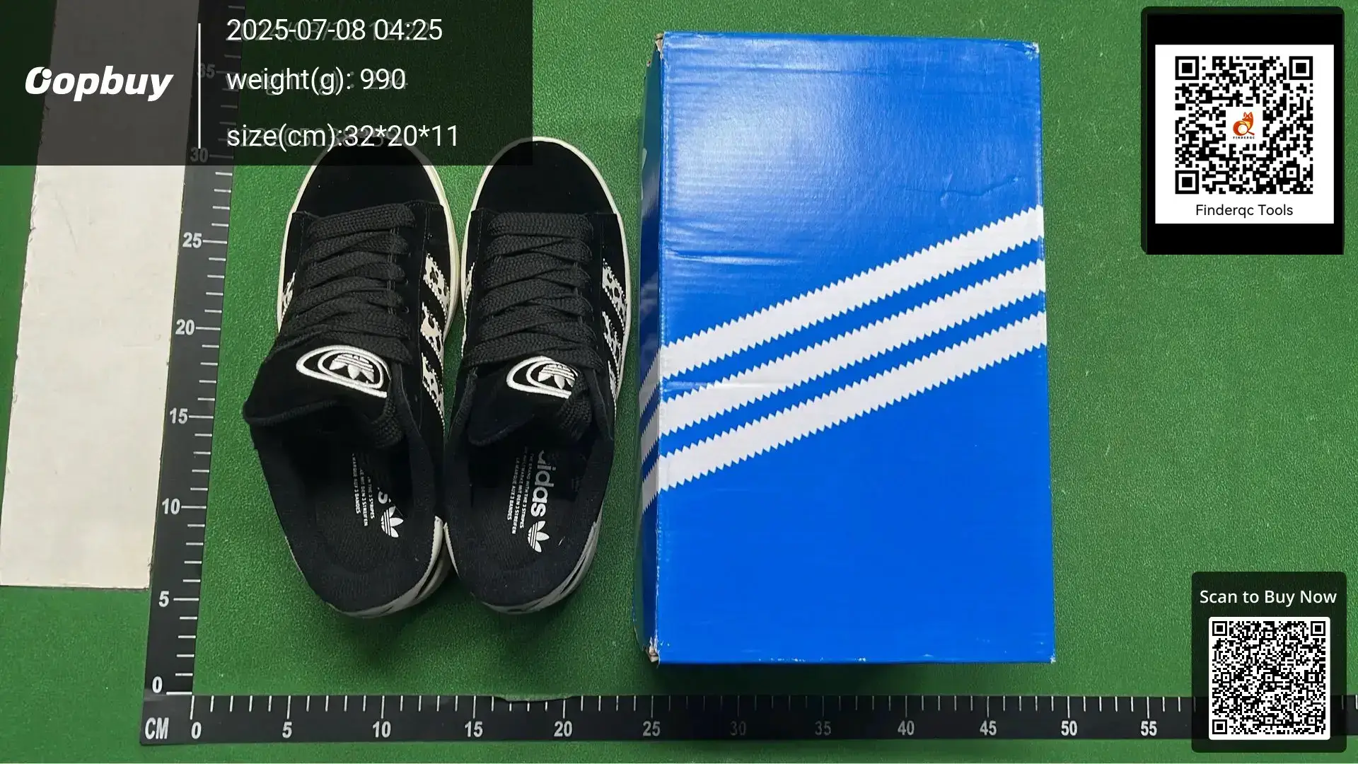 Adidas Campus 00s Black White