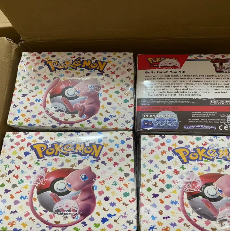 Pokémon Cards Ptcg English Cards 151 Special Edition Pokémon Booster Blind Box Gx Booster Pack